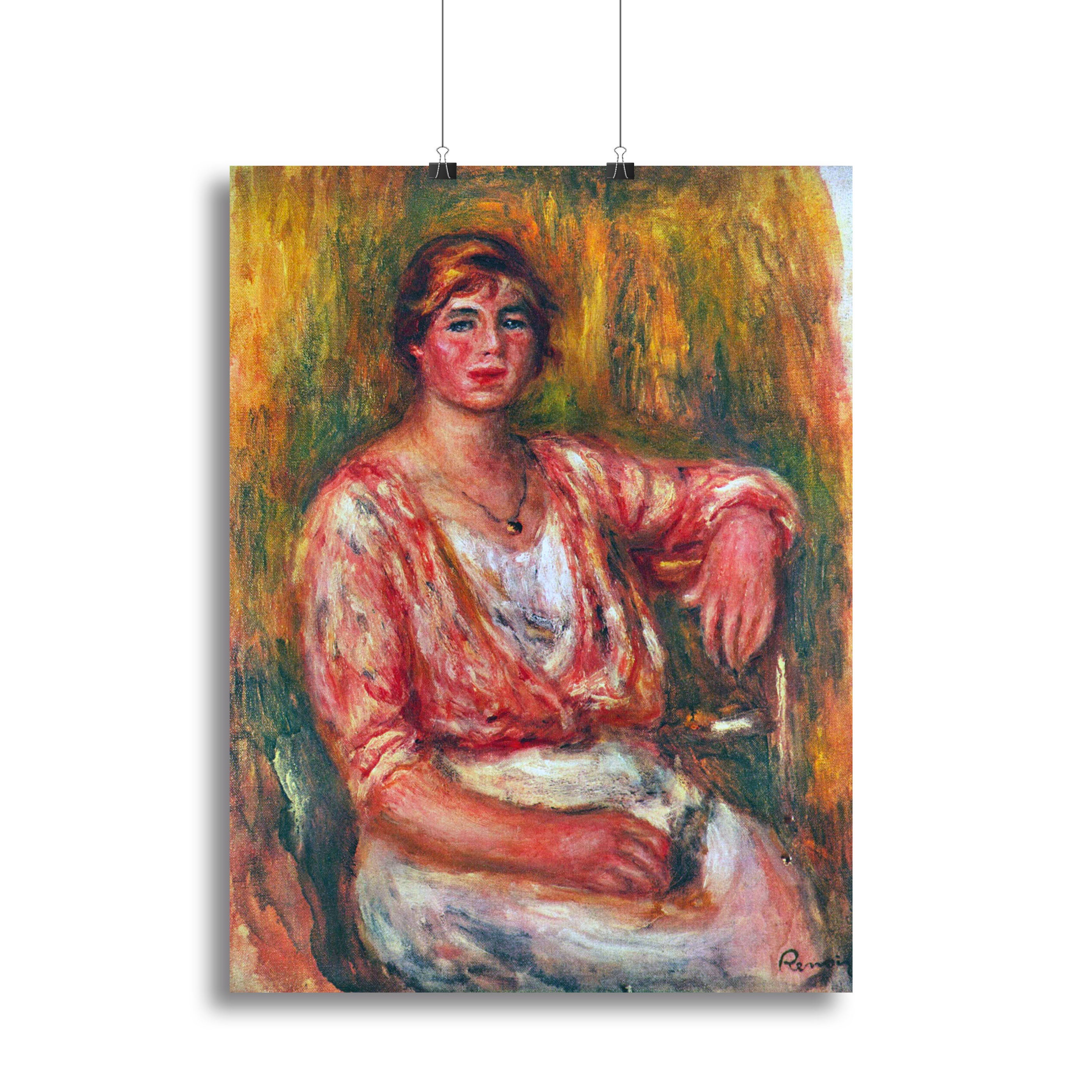 Dairymaid by Renoir Canvas Print or Poster - Canvas Art Rocks - 2