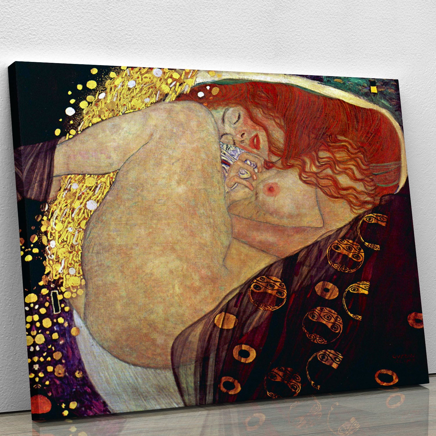 Danae by Klimt Canvas Print or Poster - Canvas Art Rocks - 1