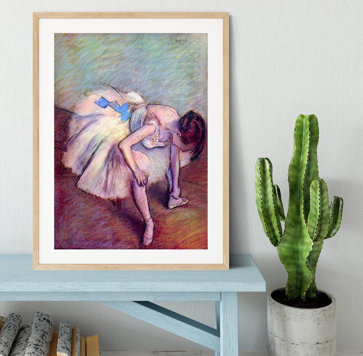 Dancer 2 by Degas Framed Print - Canvas Art Rocks - 3