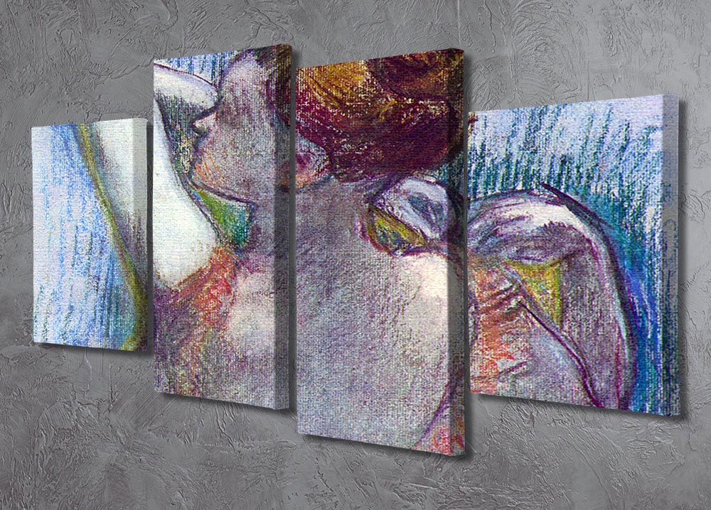 Dancer by Degas 4 Split Panel Canvas - Canvas Art Rocks - 2