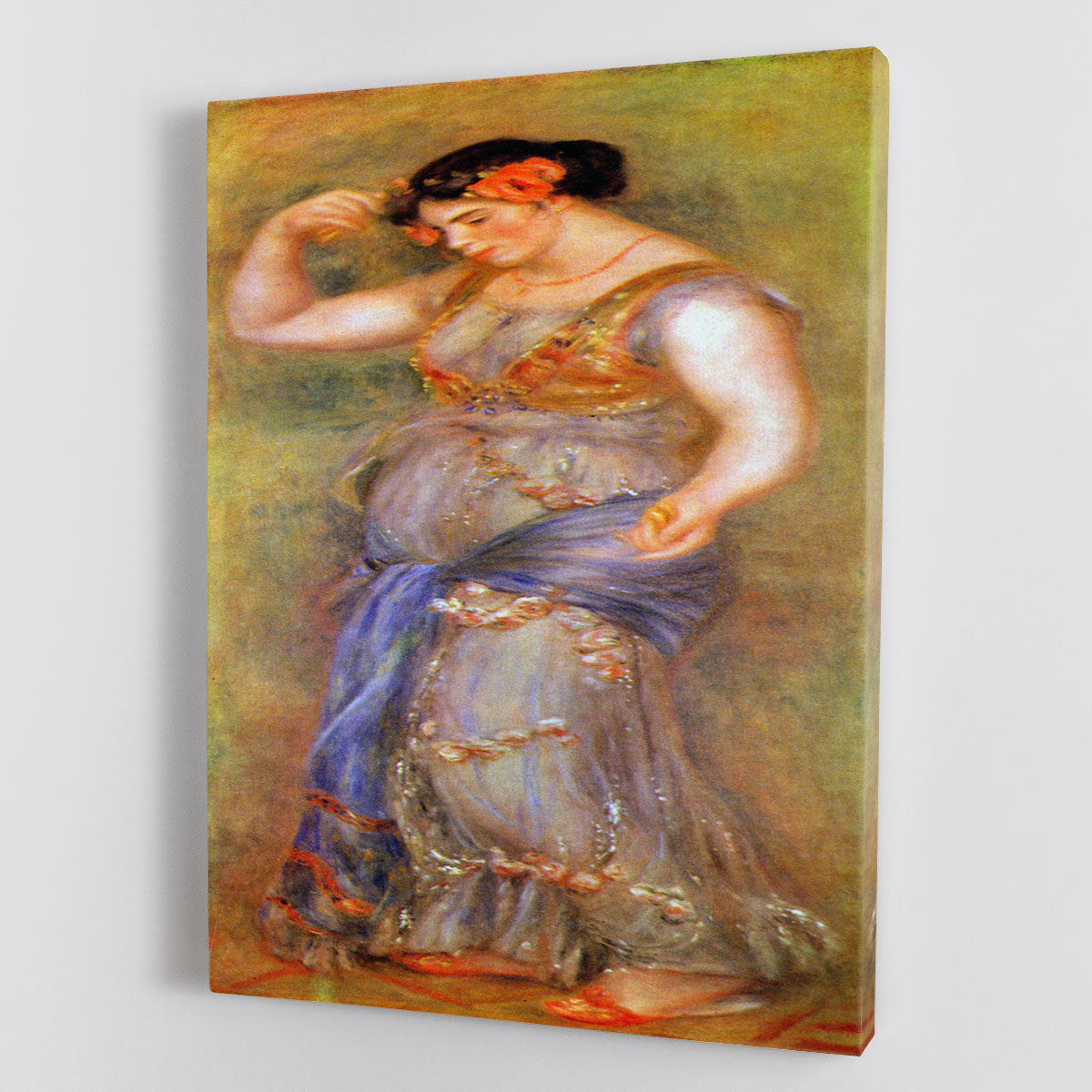 Dancer with castanets by Renoir Canvas Print or Poster - Canvas Art Rocks - 1
