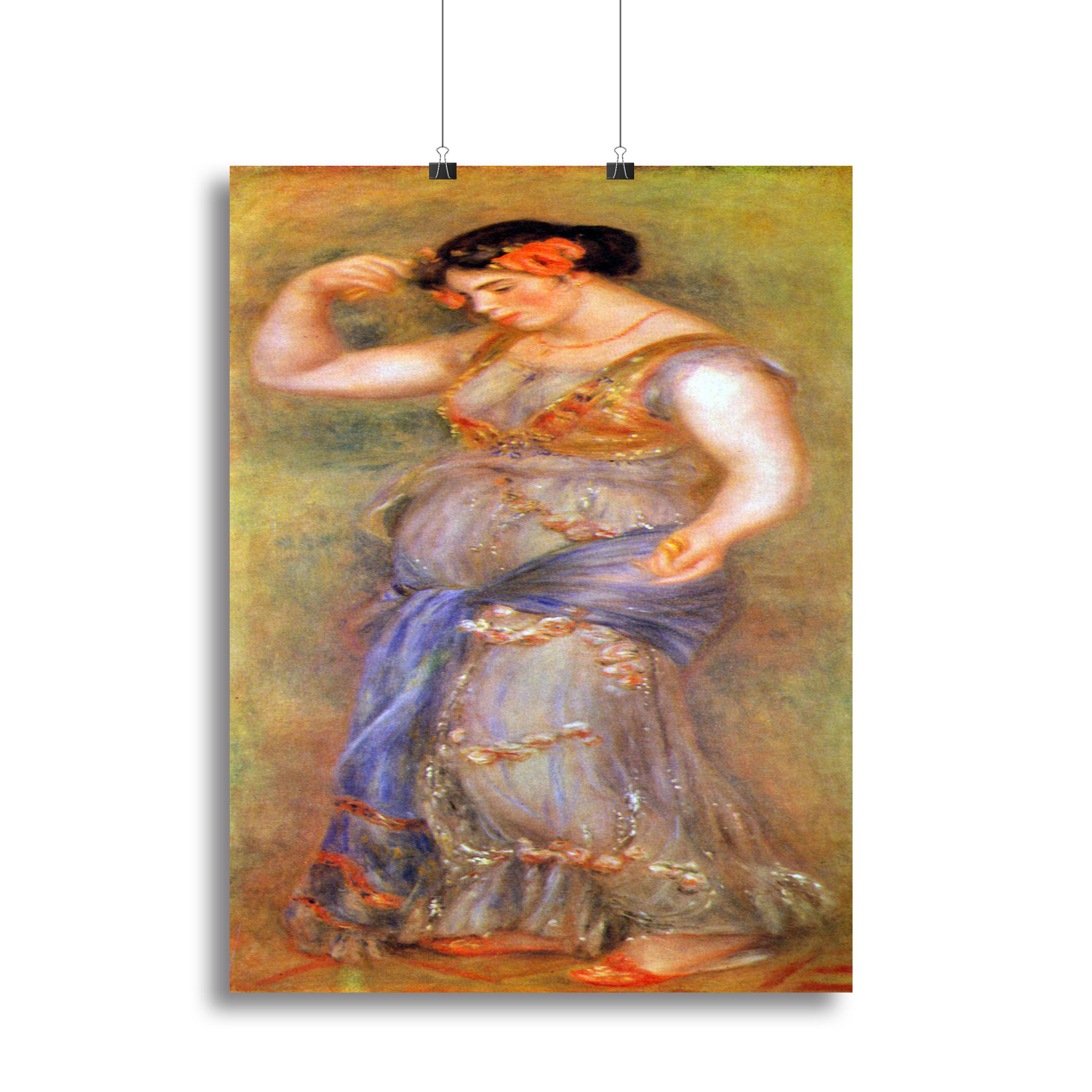 Dancer with castanets by Renoir Canvas Print or Poster - Canvas Art Rocks - 2