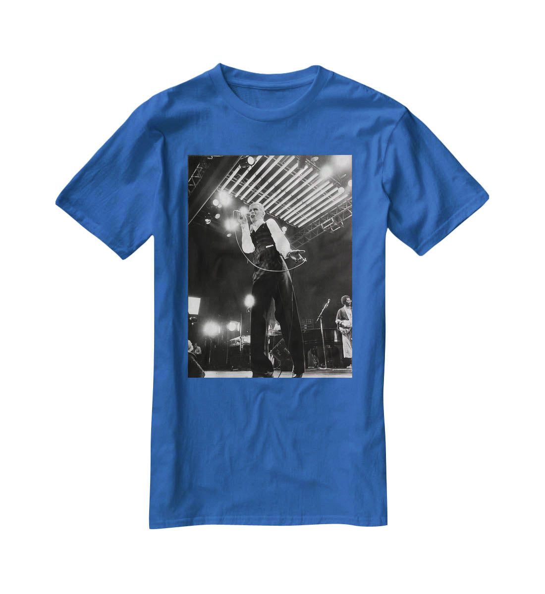 David Bowie at Wembley T-Shirt - Canvas Art Rocks - 2