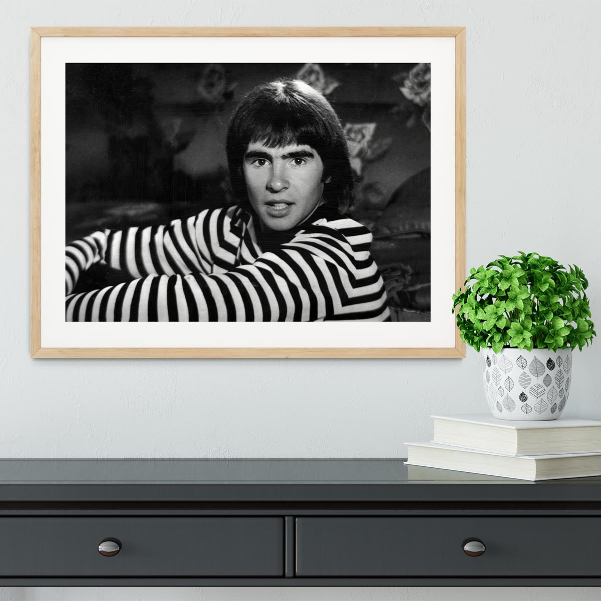 Davy Jones of the Monkees Framed Print - Canvas Art Rocks - 3