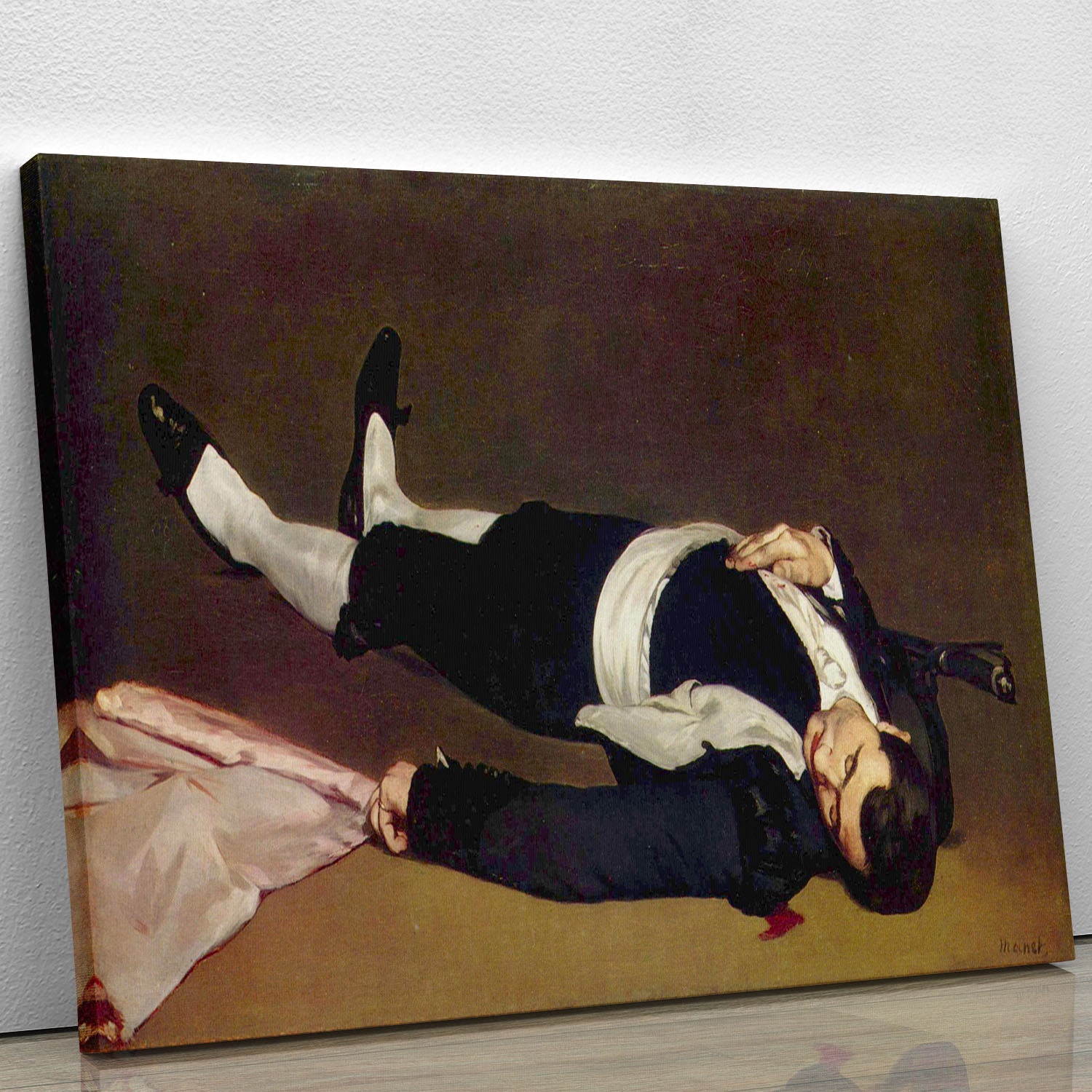 Dead Torero by Manet Canvas Print or Poster - Canvas Art Rocks - 1