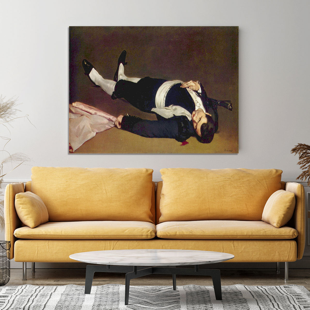 Dead Torero by Manet Canvas Print or Poster - Canvas Art Rocks - 4