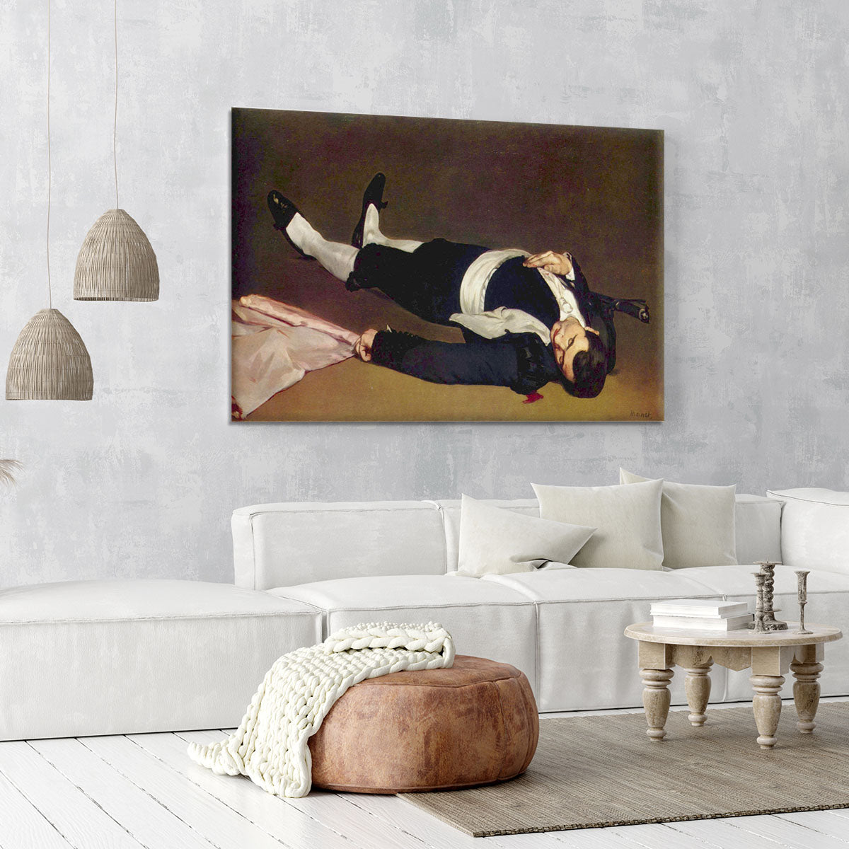 Dead Torero by Manet Canvas Print or Poster - Canvas Art Rocks - 6