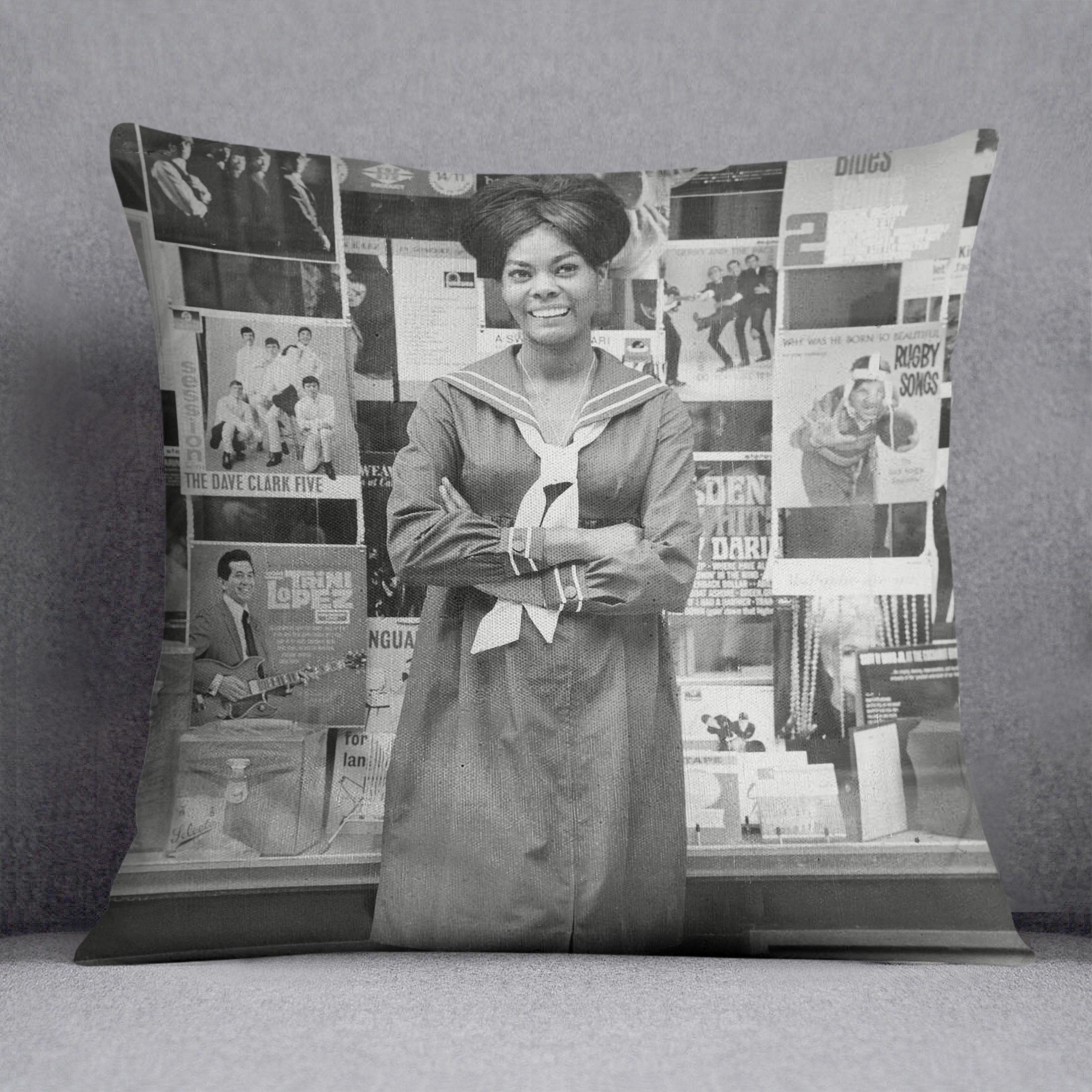 Dionne Warwick shopping Cushion