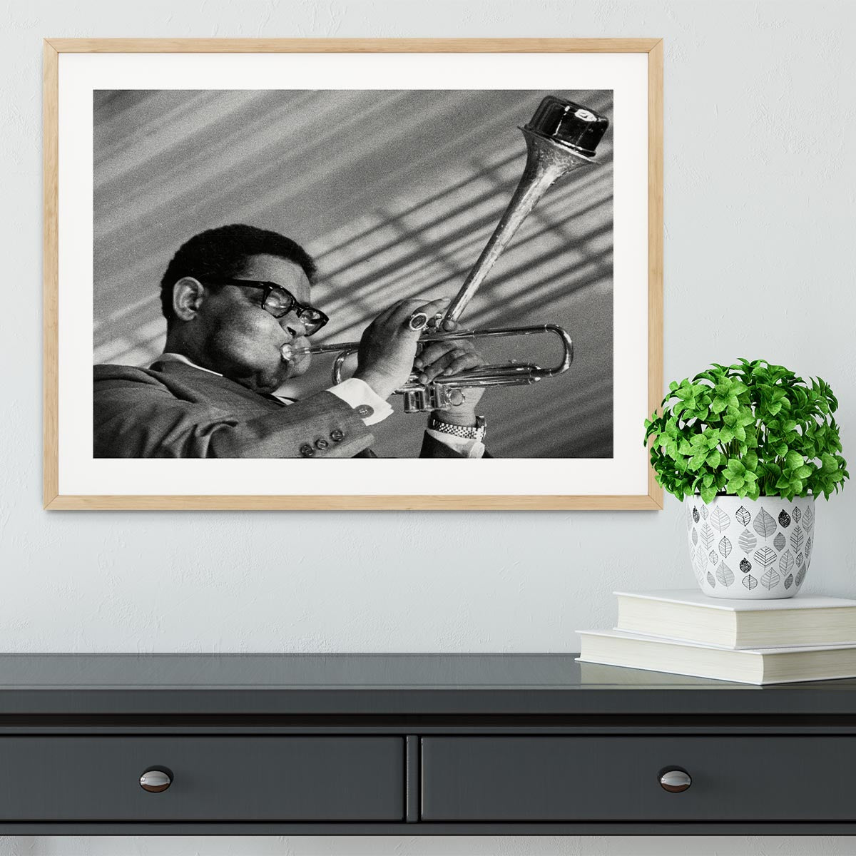 Dizzy Gillespie Framed Print - Canvas Art Rocks - 3