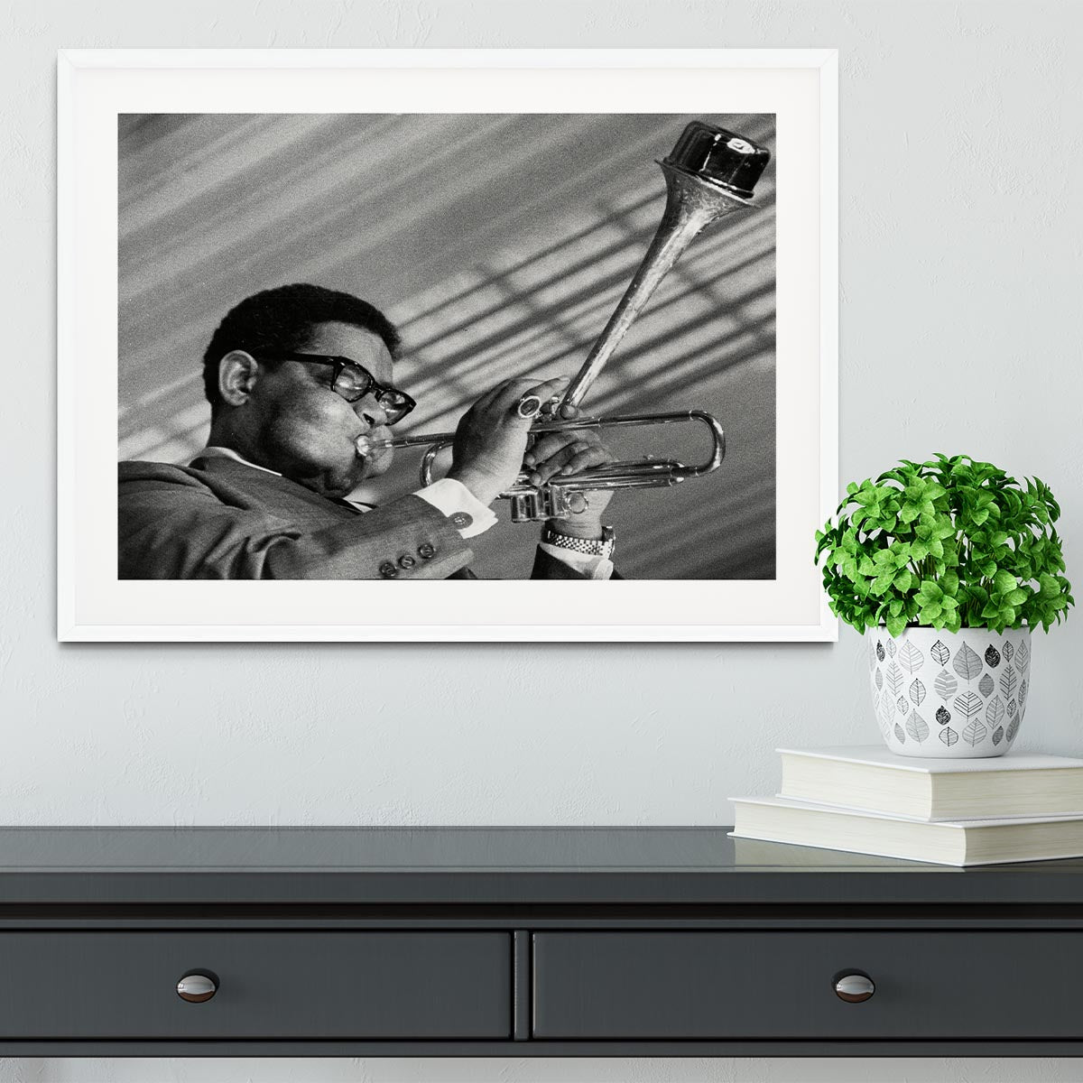 Dizzy Gillespie Framed Print - Canvas Art Rocks - 5