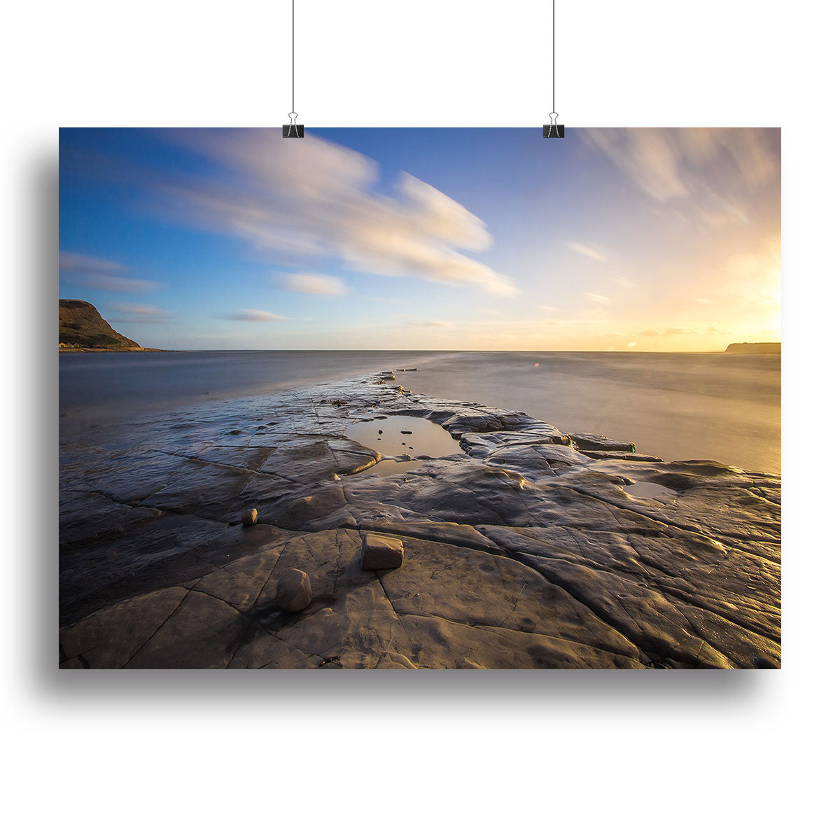 Dorset Beach Canvas Print or Poster - Canvas Art Rocks - 2