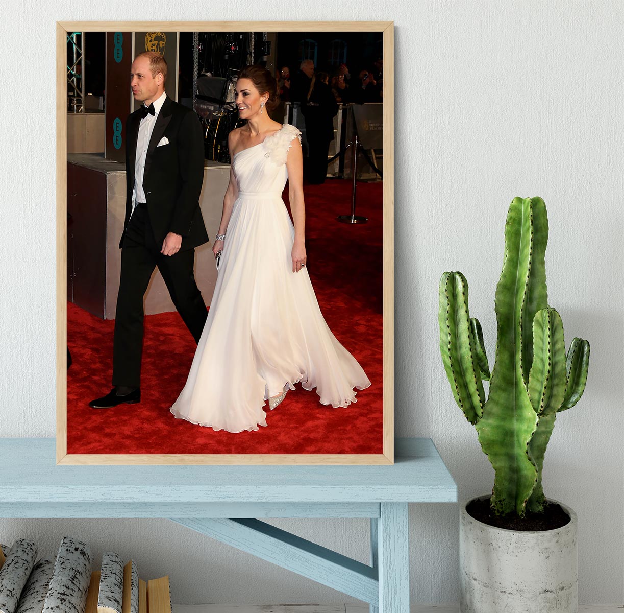 Duke and Duchess of Cambridge BAFTAS 2019 Framed Print - Canvas Art Rocks - 4