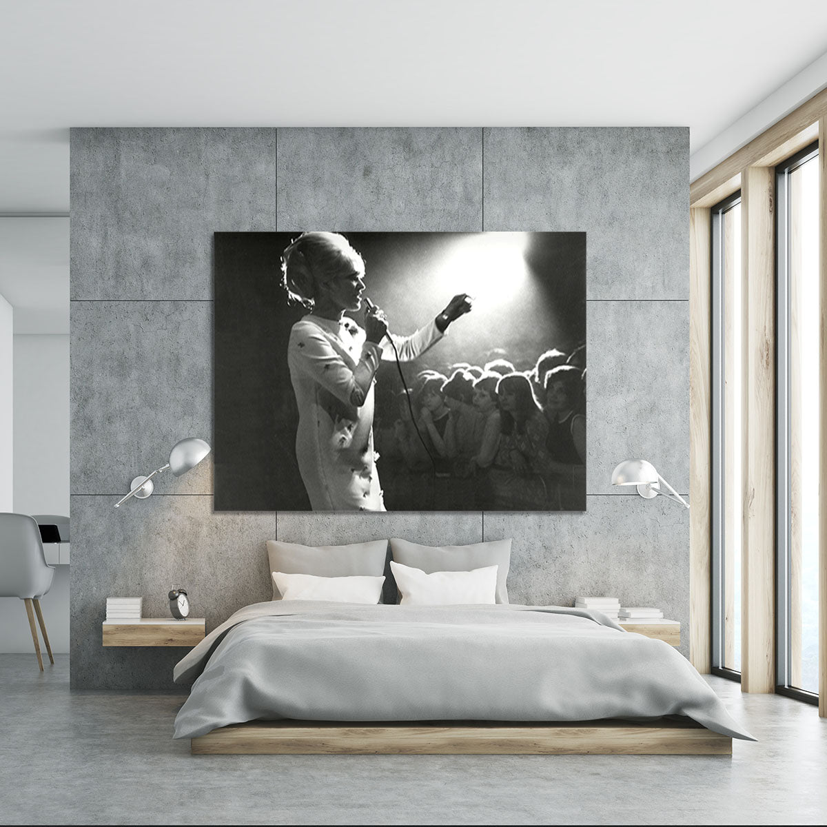 Dusty Springfield in the light Canvas Print or Poster - Canvas Art Rocks - 5