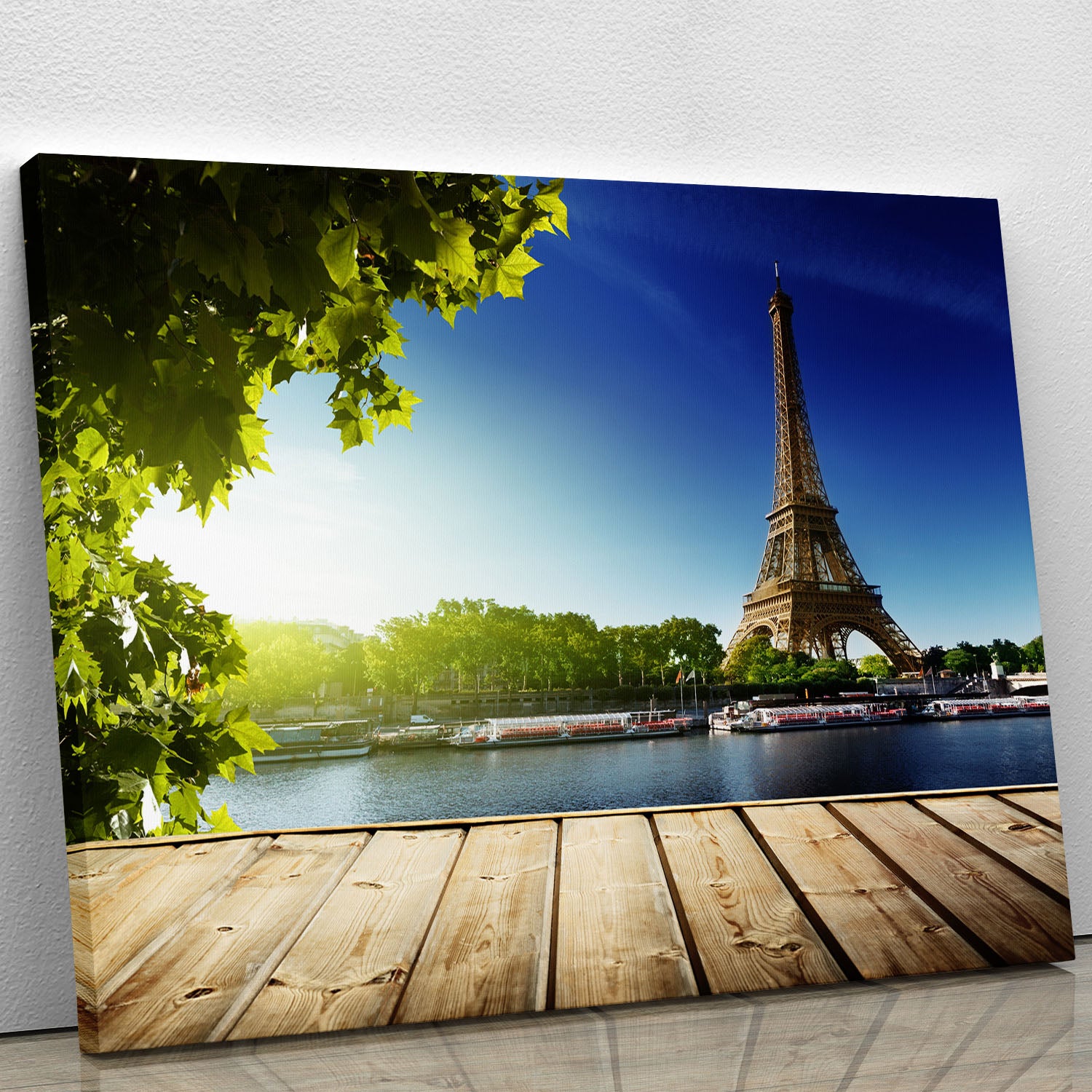 Eiffel tower in Paris Canvas Print or Poster - Canvas Art Rocks - 1