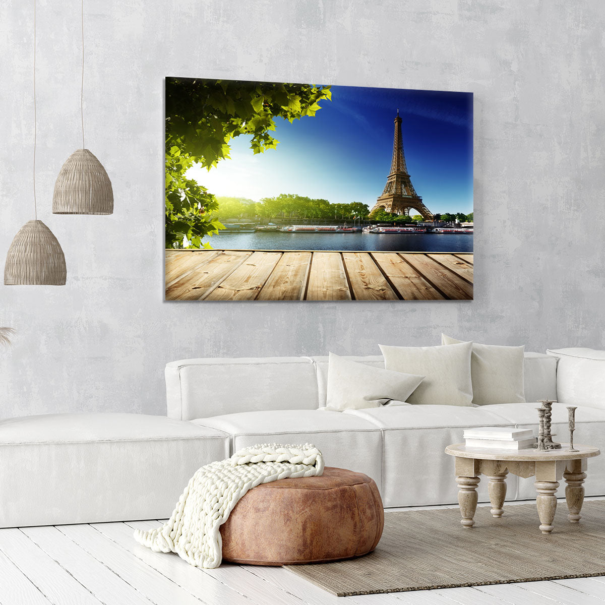Eiffel tower in Paris Canvas Print or Poster - Canvas Art Rocks - 6
