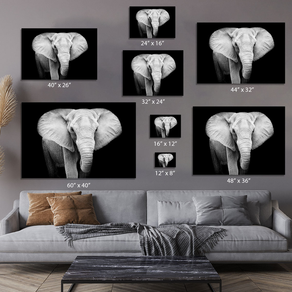 Elephant Canvas Print or Poster - Canvas Art Rocks - 7