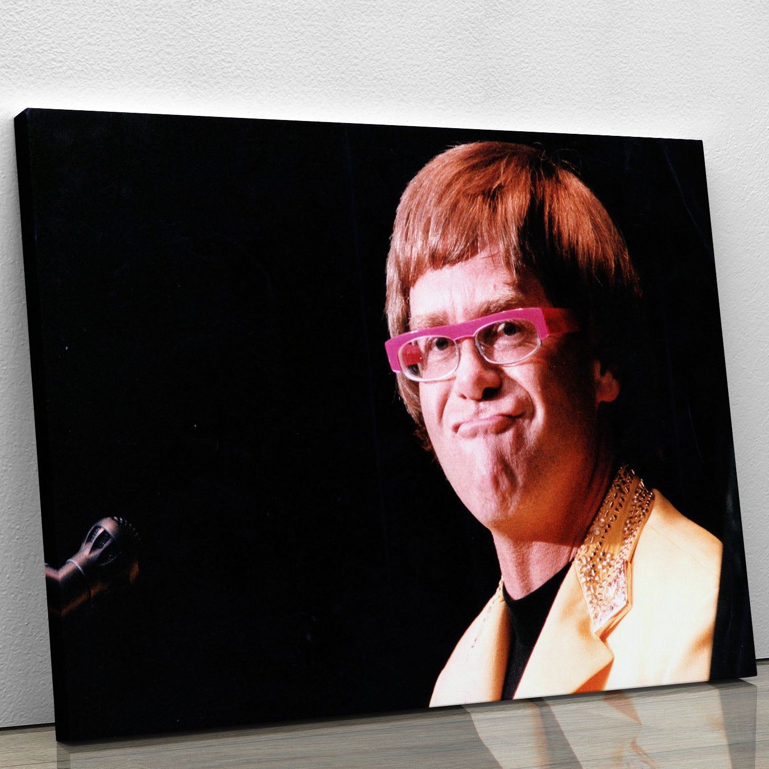 Elton John at Wembley 1992 Canvas Print or Poster - Canvas Art Rocks - 1