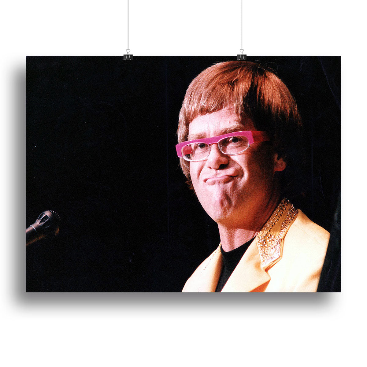Elton John at Wembley 1992 Canvas Print or Poster - Canvas Art Rocks - 2