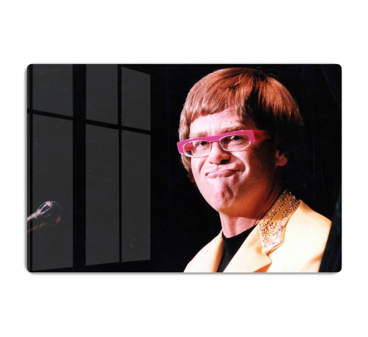 Elton John at Wembley 1992 HD Metal Print - Canvas Art Rocks - 1