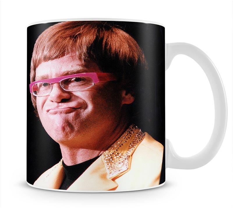 Elton John at Wembley 1992 Mug - Canvas Art Rocks - 1