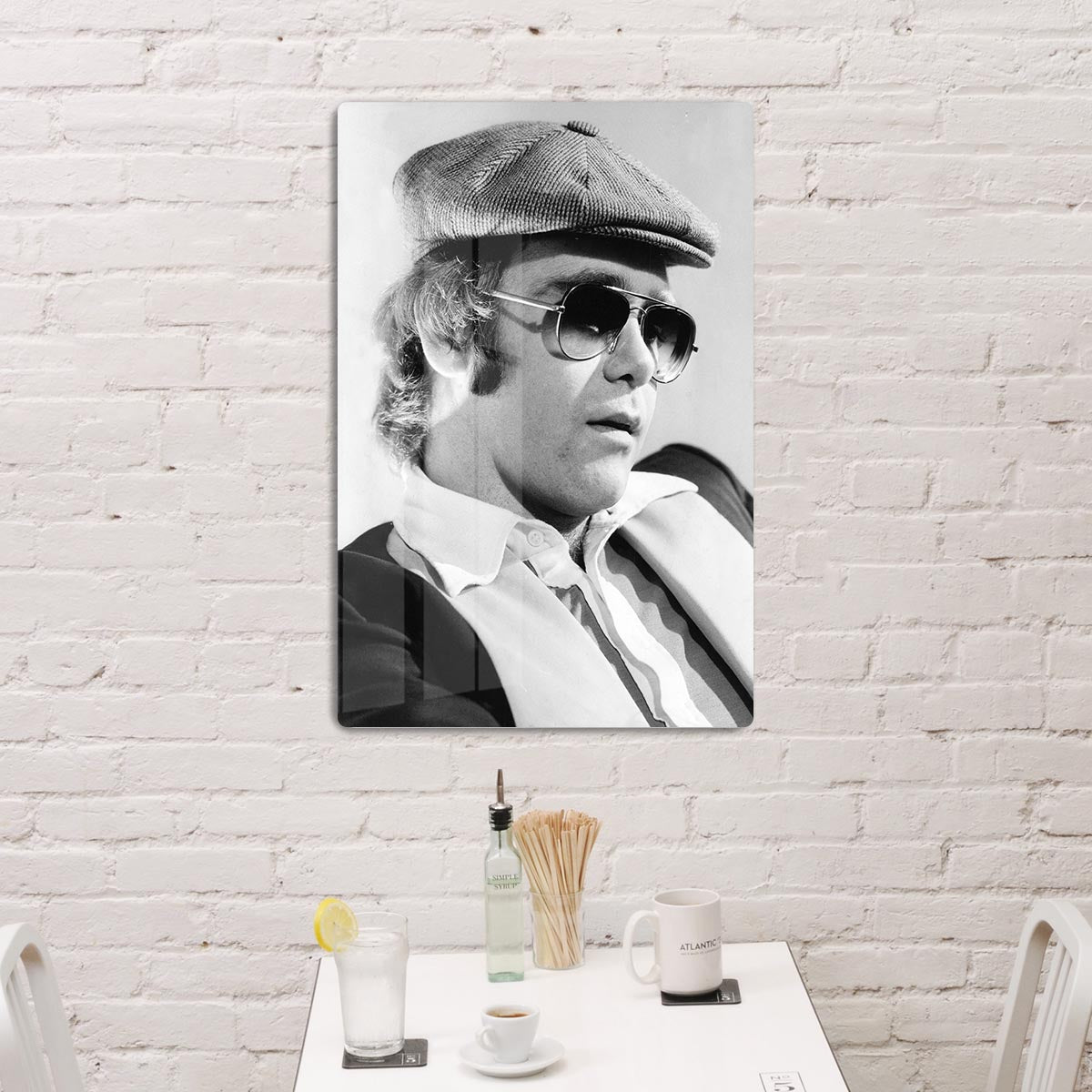 Elton John in 1977 HD Metal Print - Canvas Art Rocks - 3