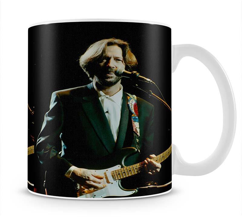 Eric Clapton on stage Mug - Canvas Art Rocks - 1