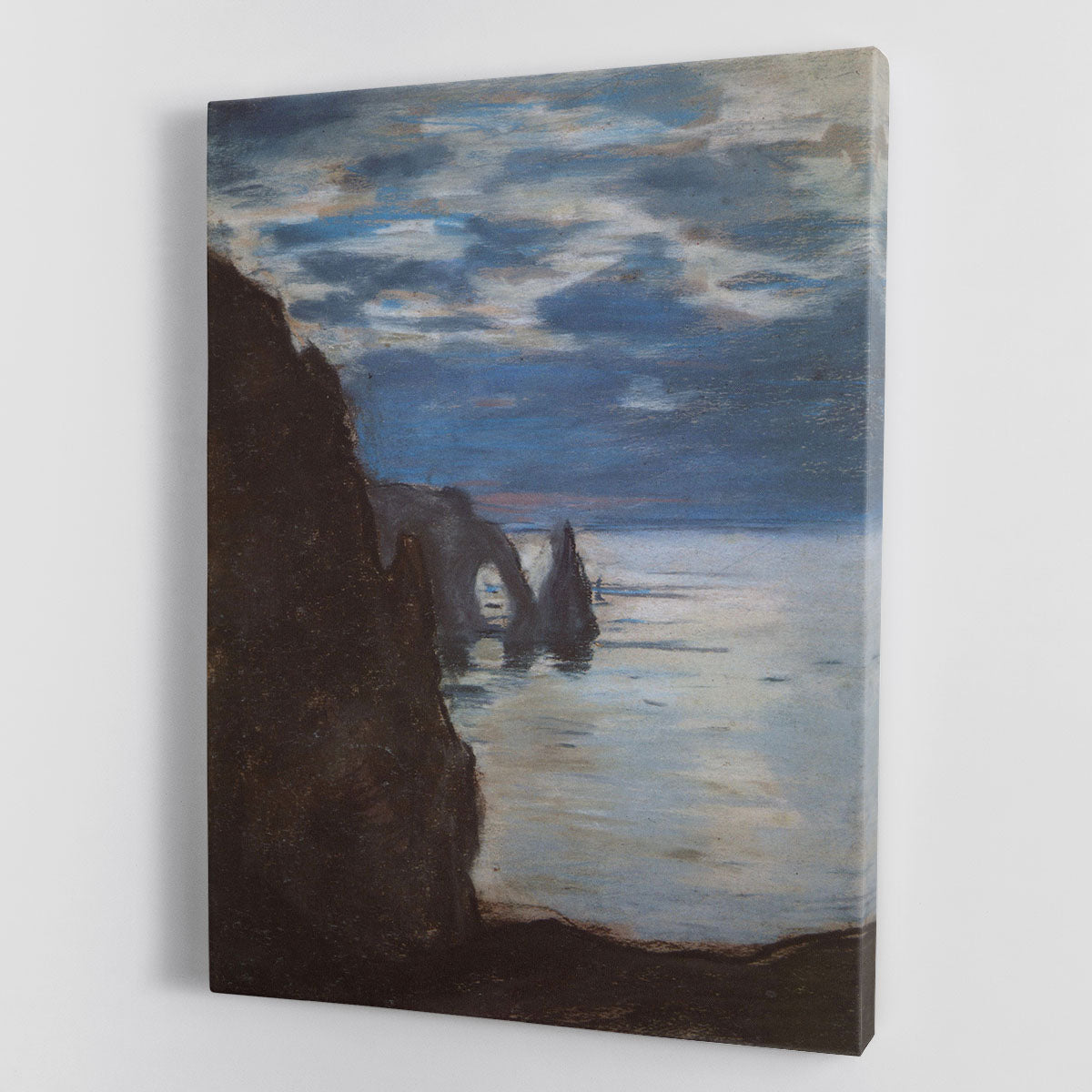 Etretat by Monet Canvas Print or Poster - Canvas Art Rocks - 1