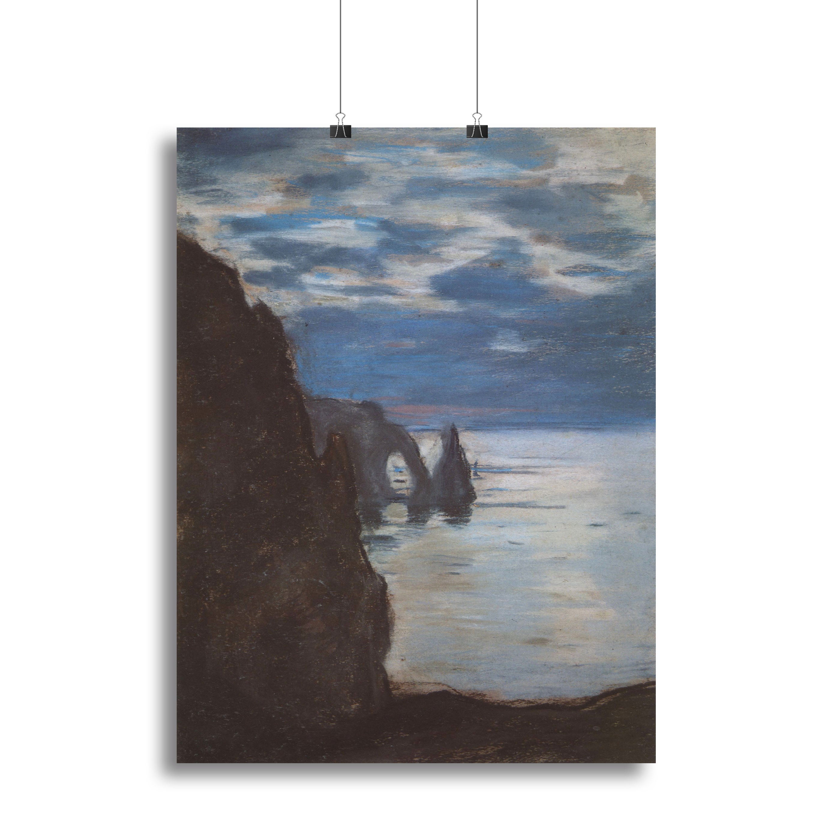 Etretat by Monet Canvas Print or Poster - Canvas Art Rocks - 2