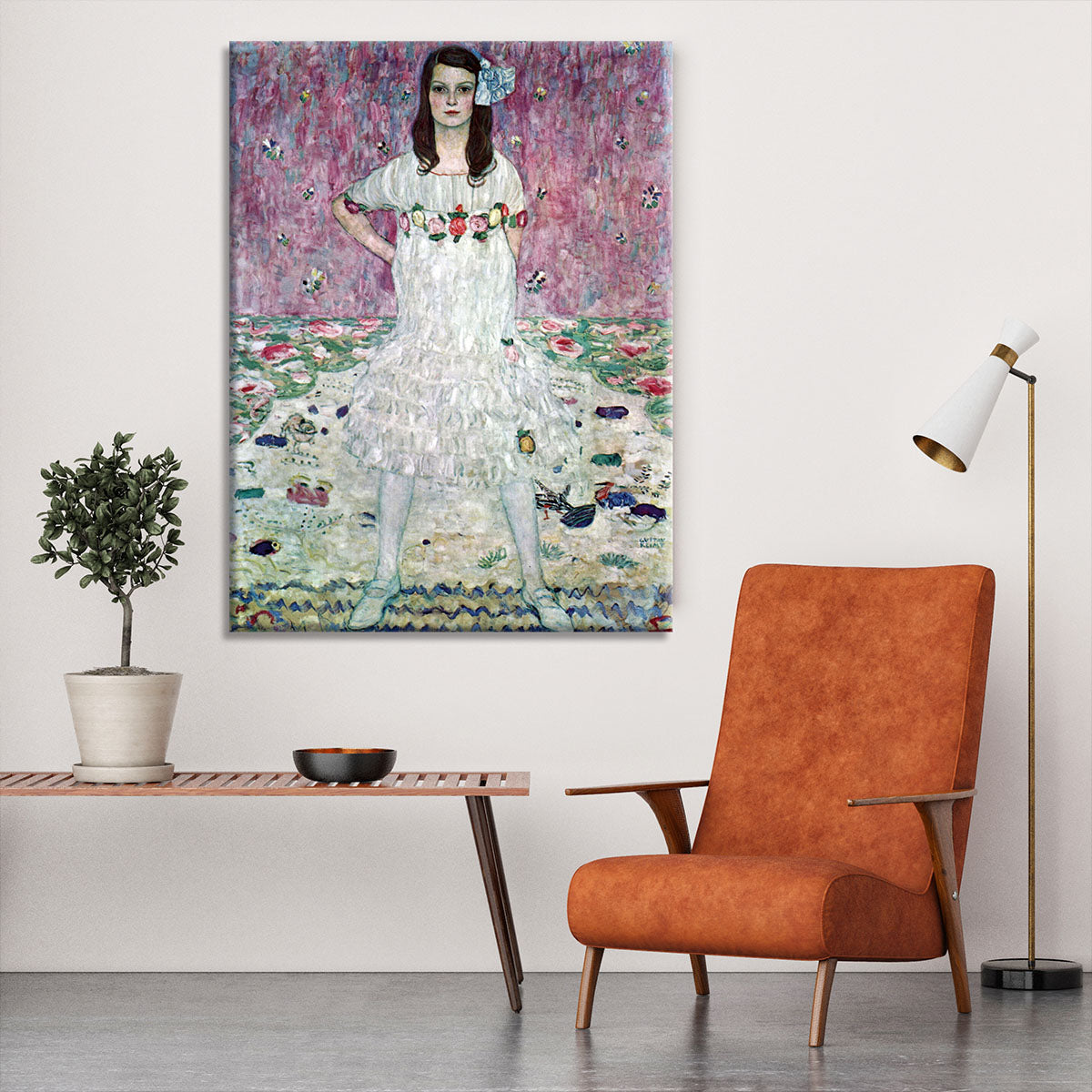 Eugenia Primavesi by Klimt Canvas Print or Poster - Canvas Art Rocks - 6