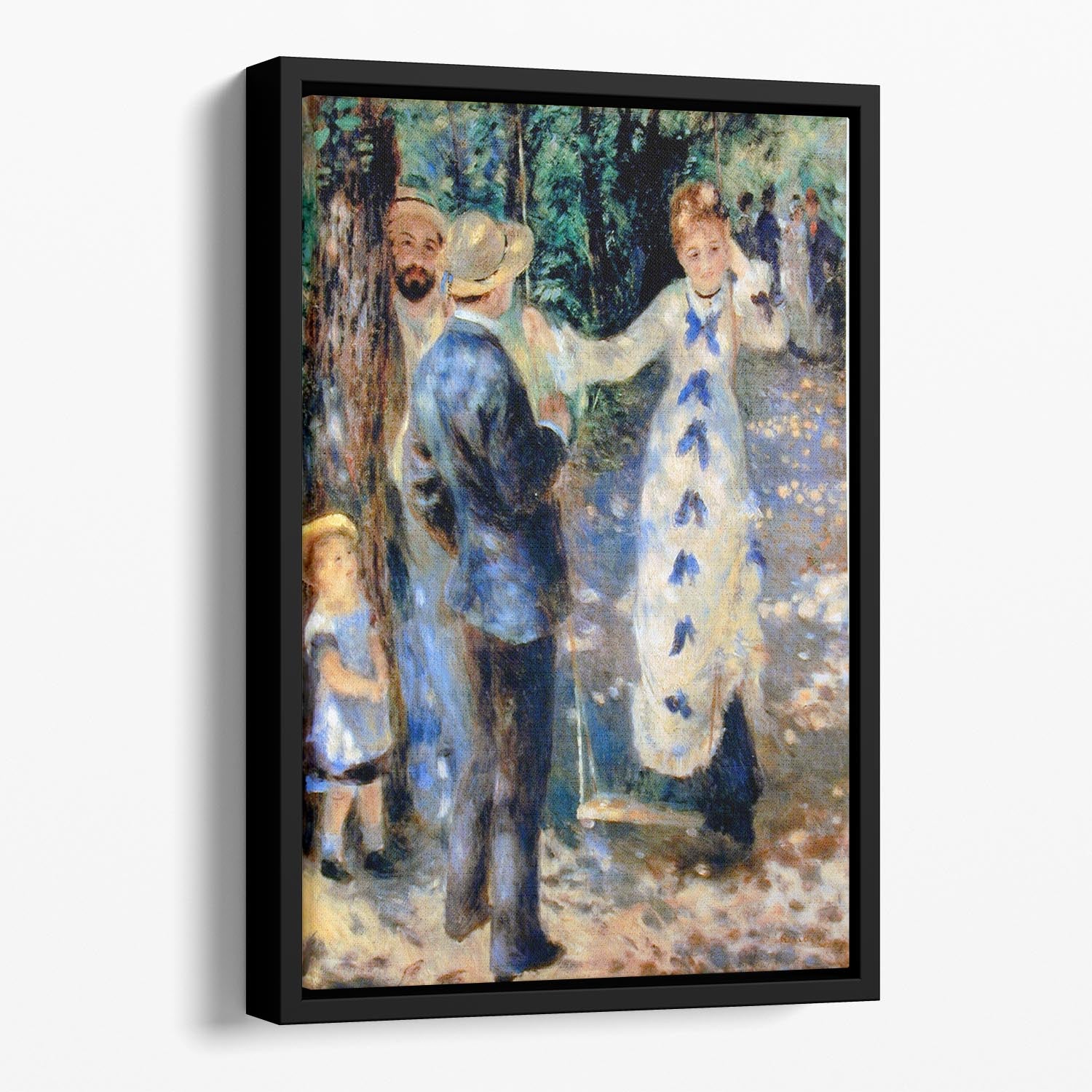 Famille by Renoir Floating Framed Canvas