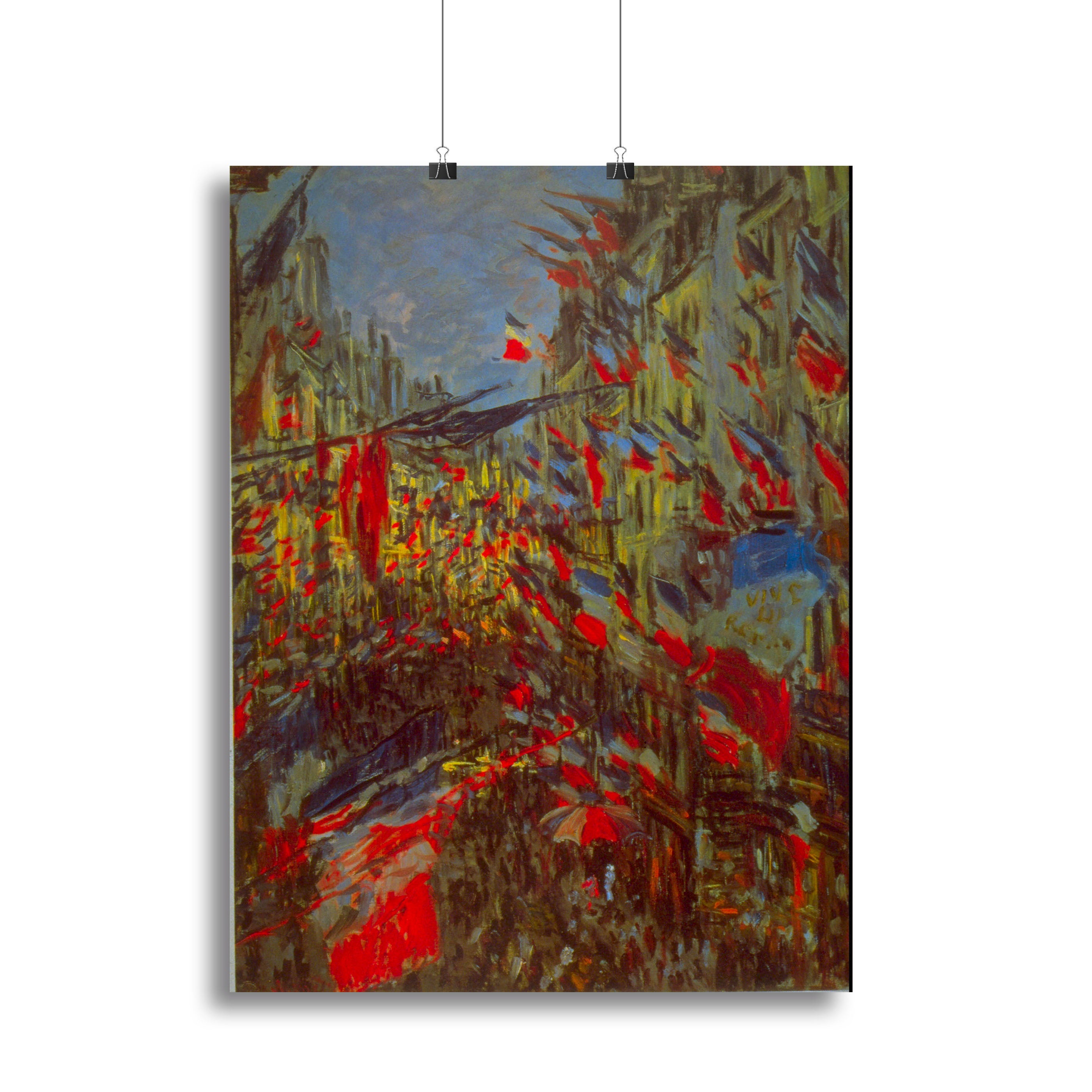 Festivities by Monet Canvas Print or Poster - Canvas Art Rocks - 2