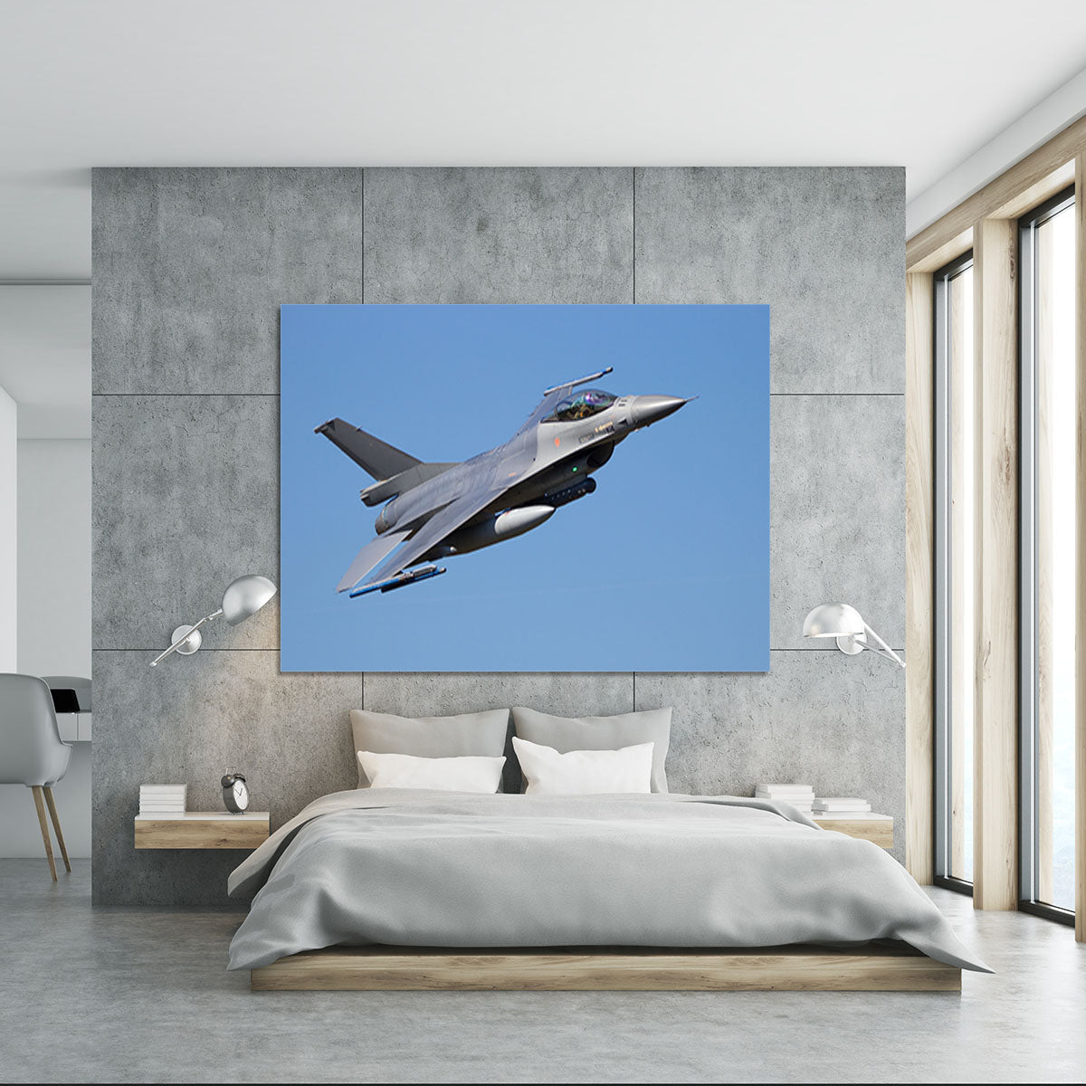 Fighter jet flyby Canvas Print or Poster - Canvas Art Rocks - 5