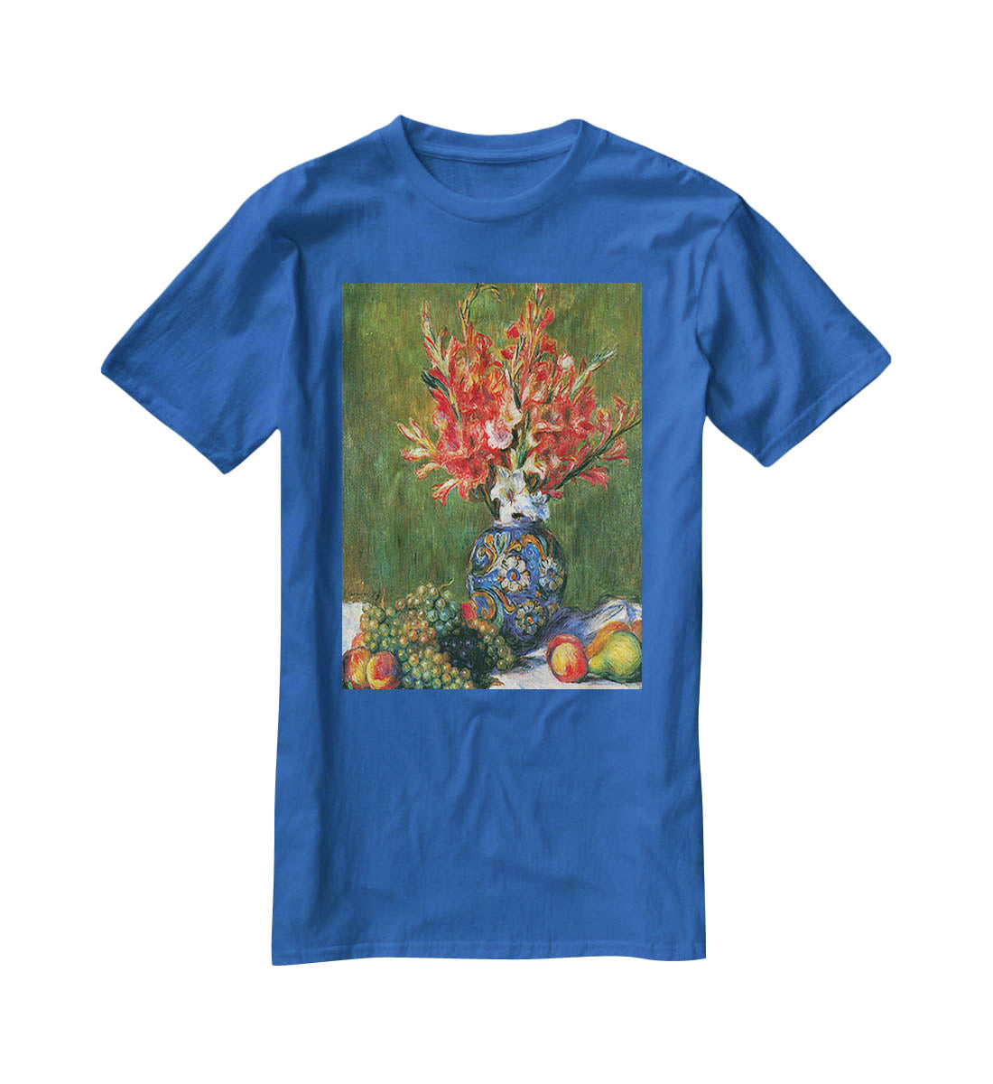 Flowers and Fruit by Renoir T-Shirt - Canvas Art Rocks - 2