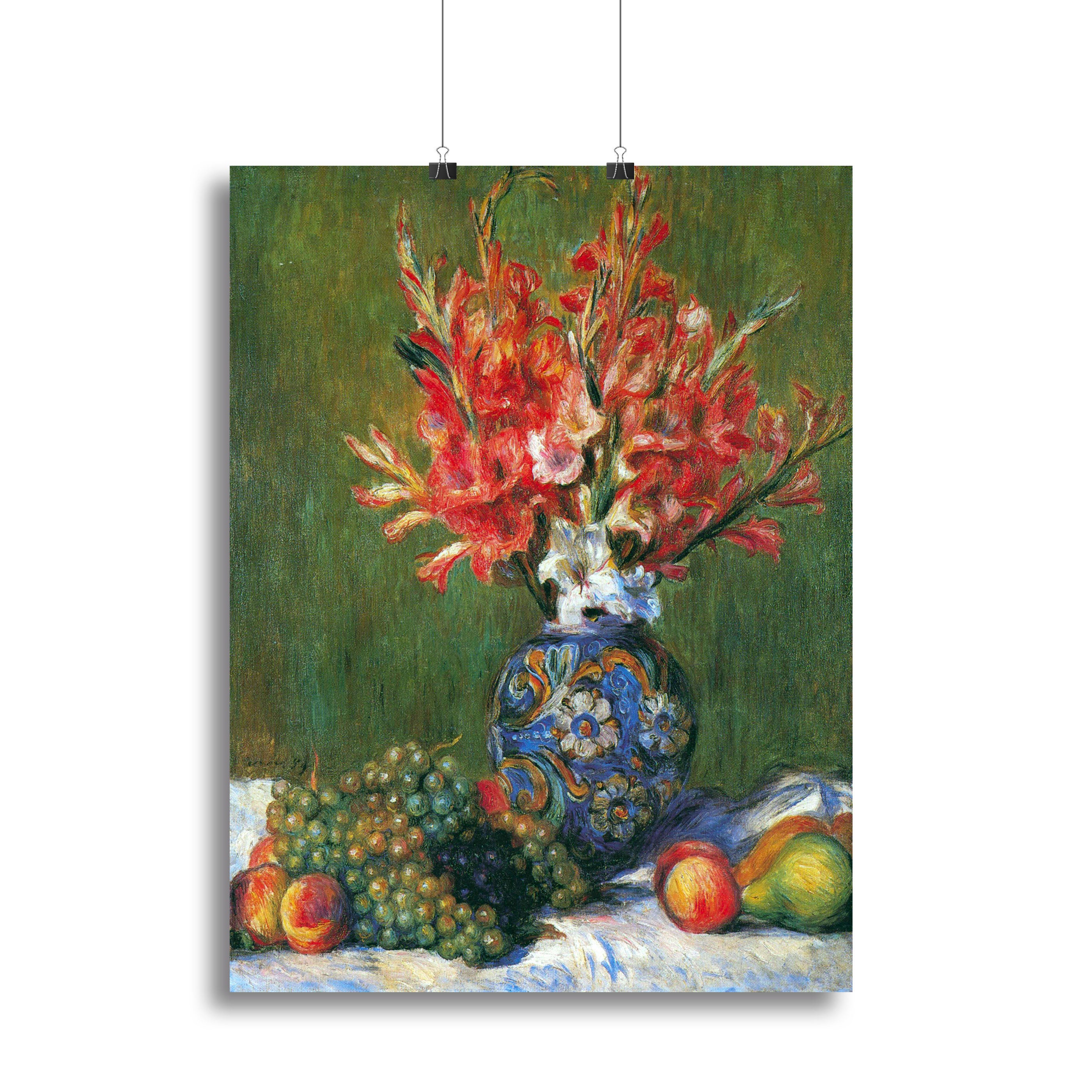Flowers and Fruit by Renoir Canvas Print or Poster - Canvas Art Rocks - 2