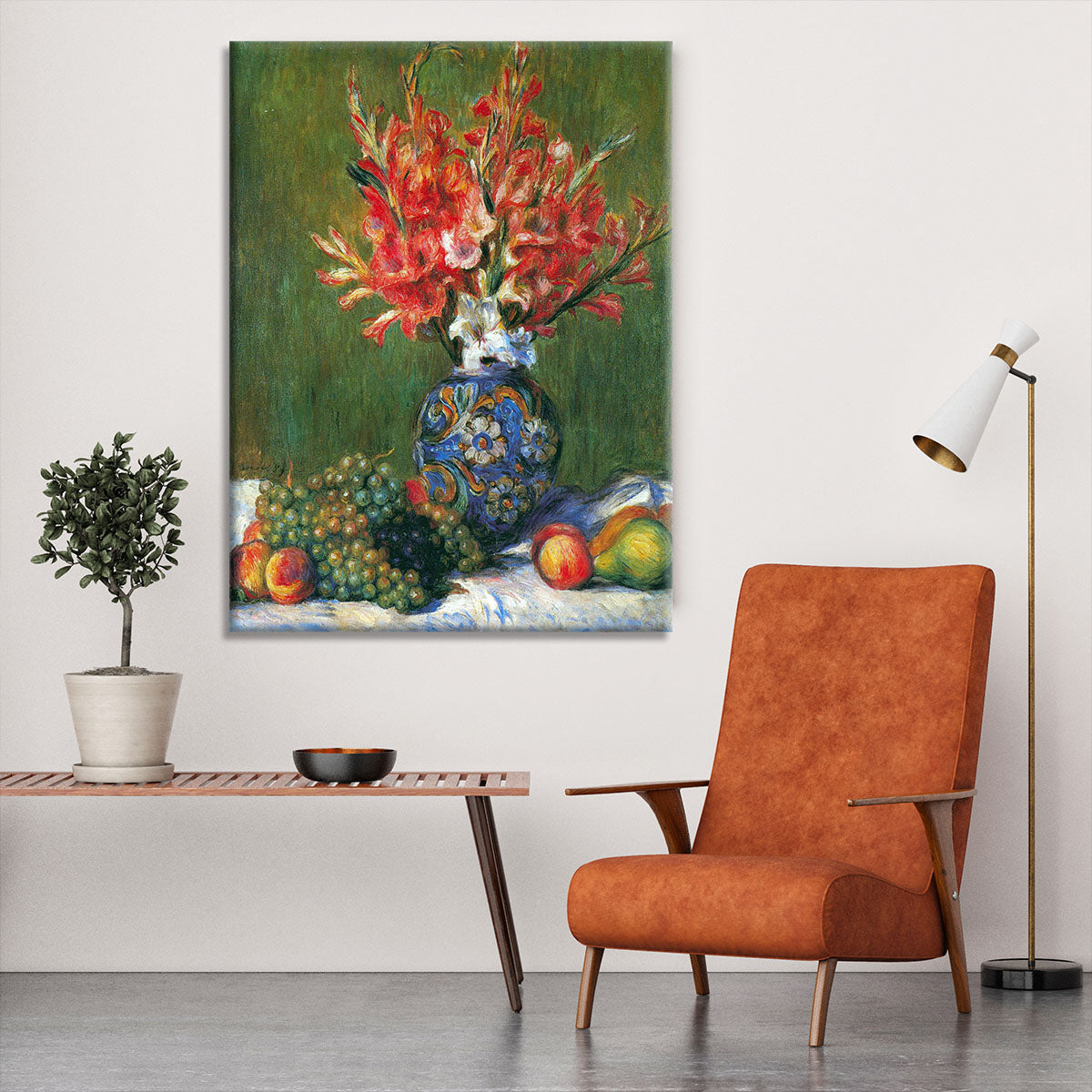 Flowers and Fruit by Renoir Canvas Print or Poster - Canvas Art Rocks - 6