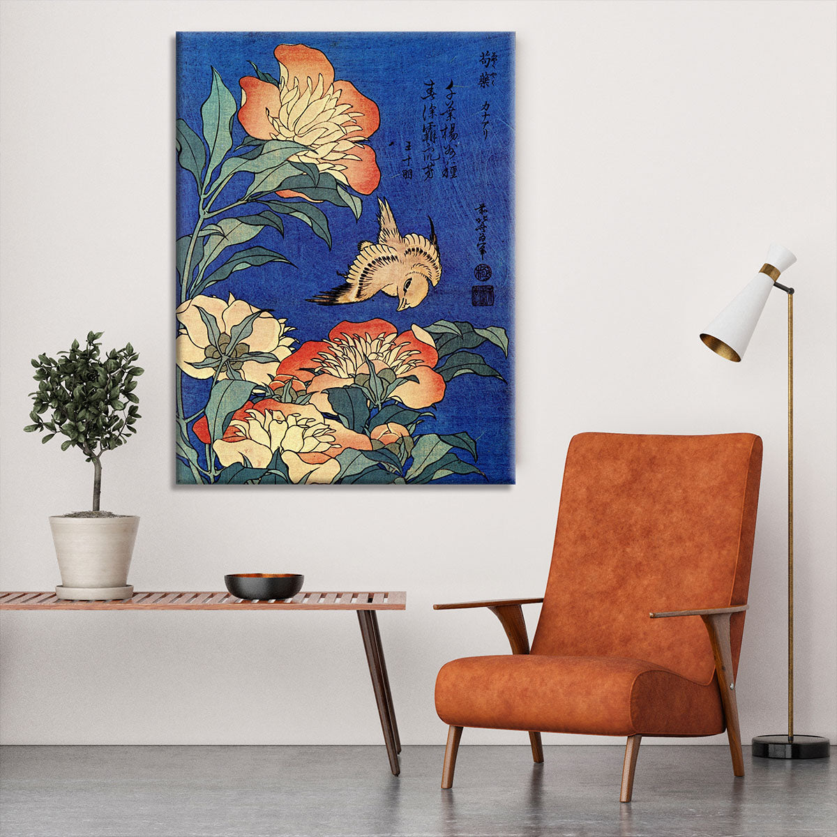 Flowers by Hokusai Canvas Print or Poster - Canvas Art Rocks - 6