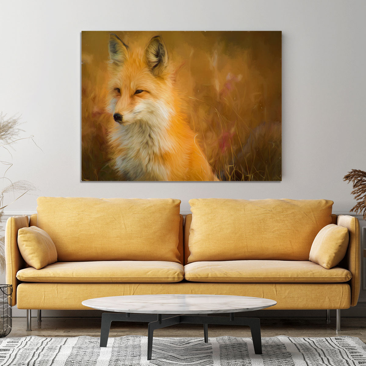 Fox Painting Canvas Print or Poster - Canvas Art Rocks - 4