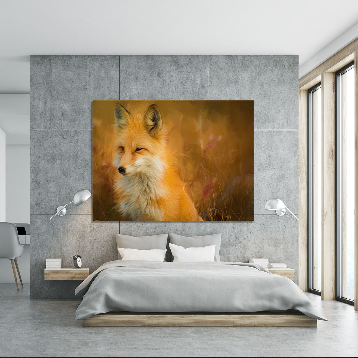 Fox Painting Canvas Print or Poster - Canvas Art Rocks - 5
