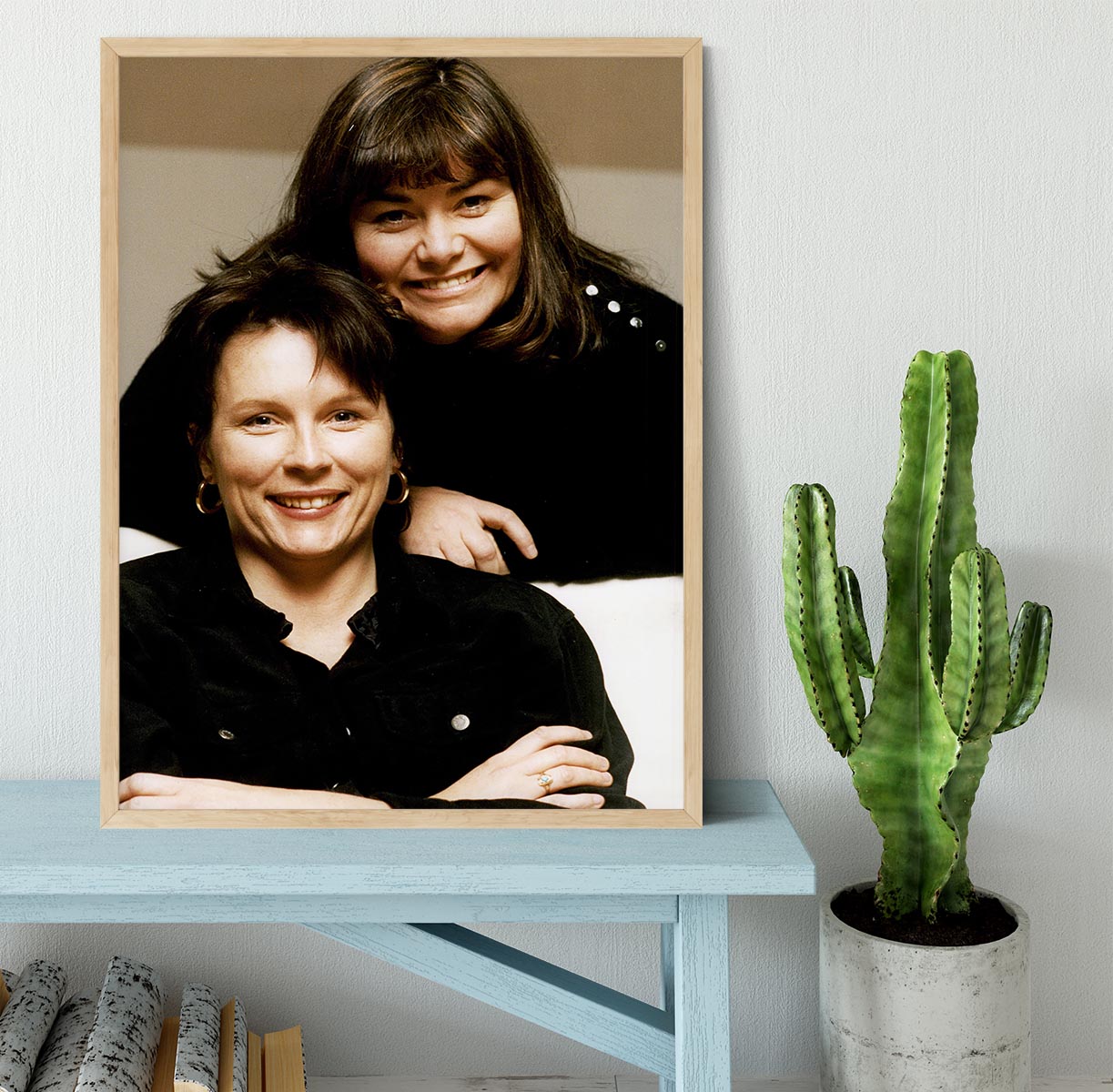 French and Saunders Framed Print - Canvas Art Rocks - 4