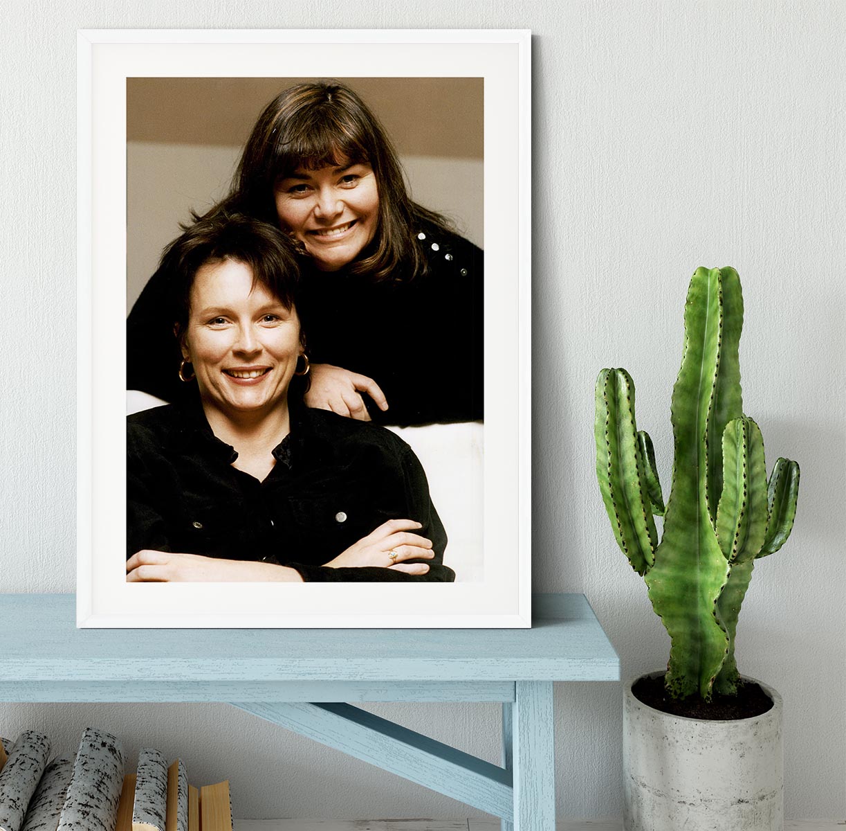 French and Saunders Framed Print - Canvas Art Rocks - 5
