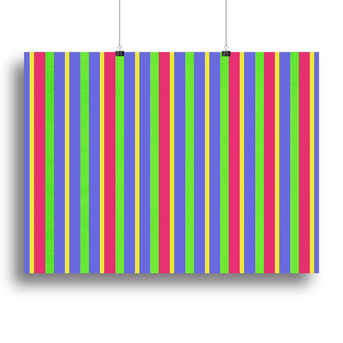 Funky Stripes Multi Canvas Print or Poster - Canvas Art Rocks - 2