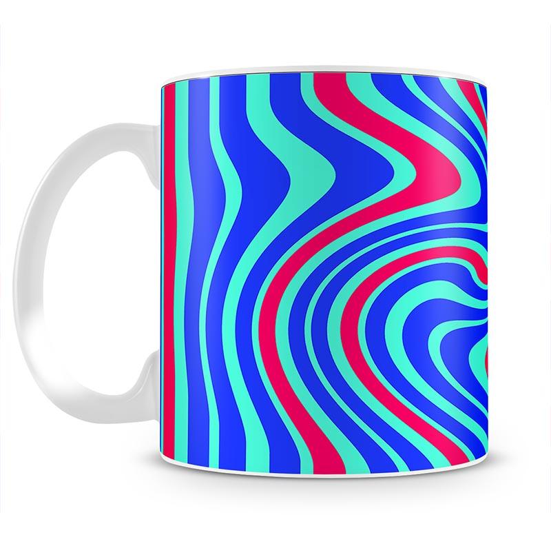 Funky Stripes Swirl 5 Mug - Canvas Art Rocks - 2