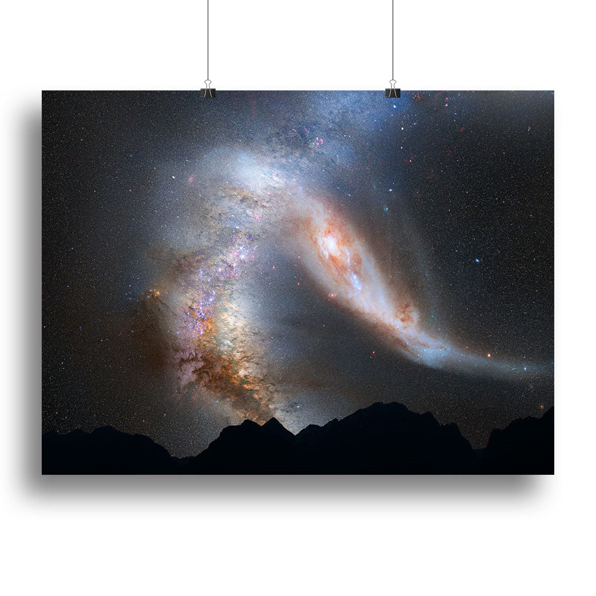 Galaxy Sky Canvas Print or Poster - Canvas Art Rocks - 2