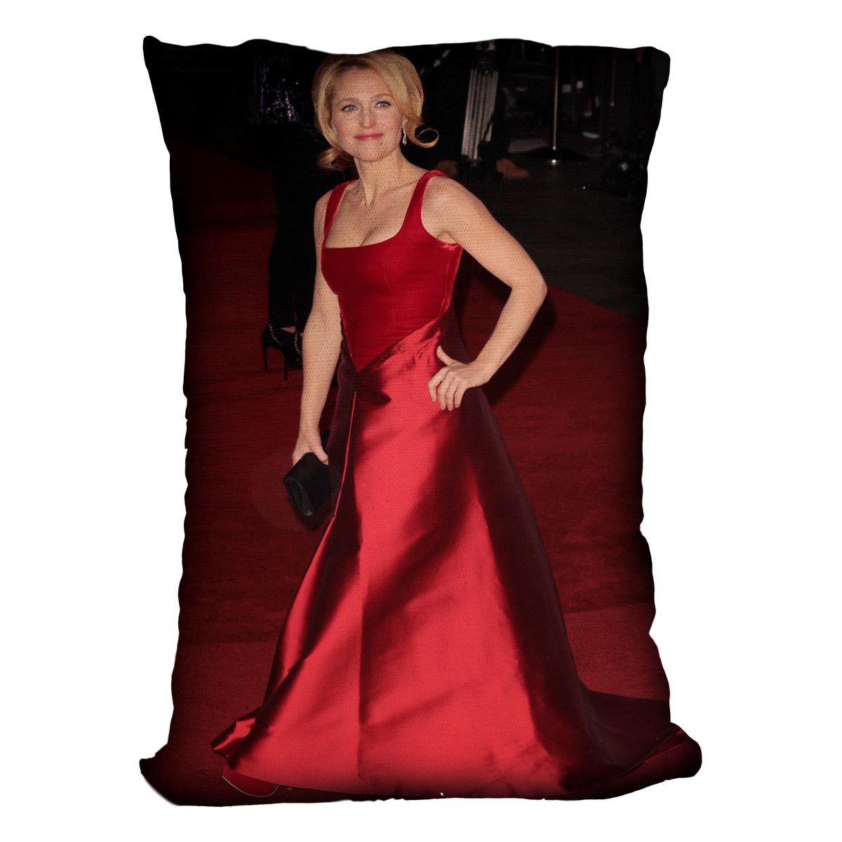 Gillian Anderson at the premiere of Les Miserables Cushion