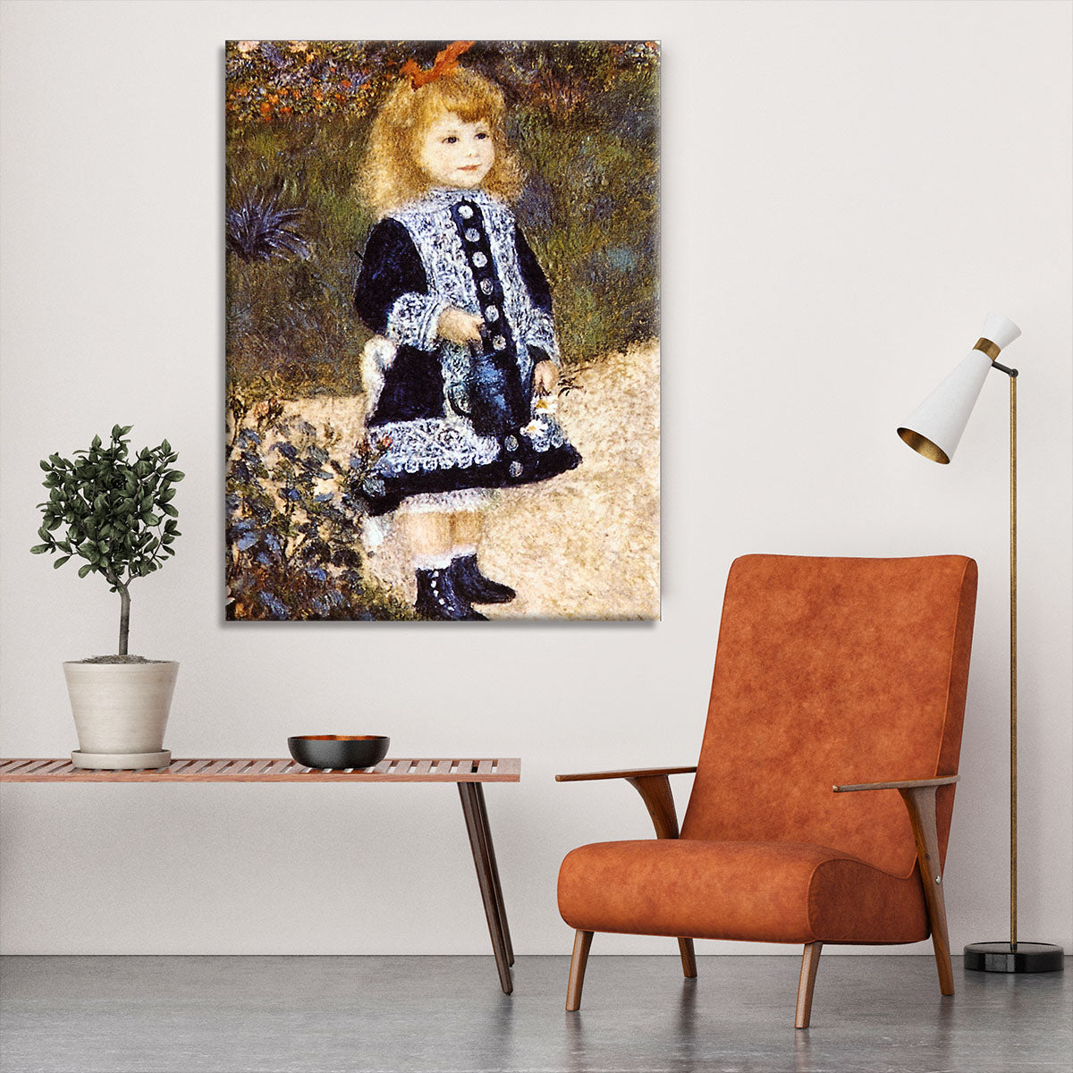 Girl with the Watering Can by Renoir Canvas Print or Poster - Canvas Art Rocks - 6