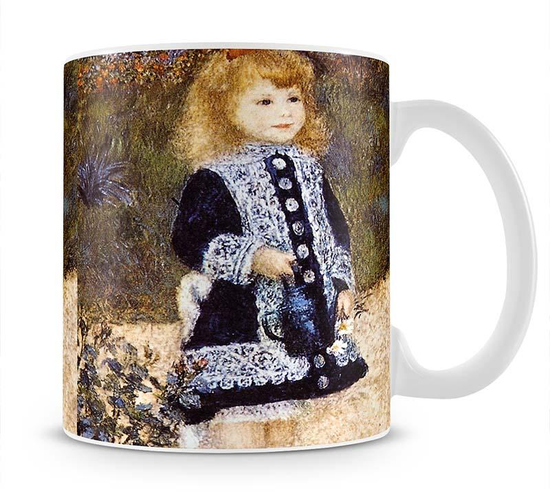 Girl with the Watering Can by Renoir Mug - Canvas Art Rocks - 1