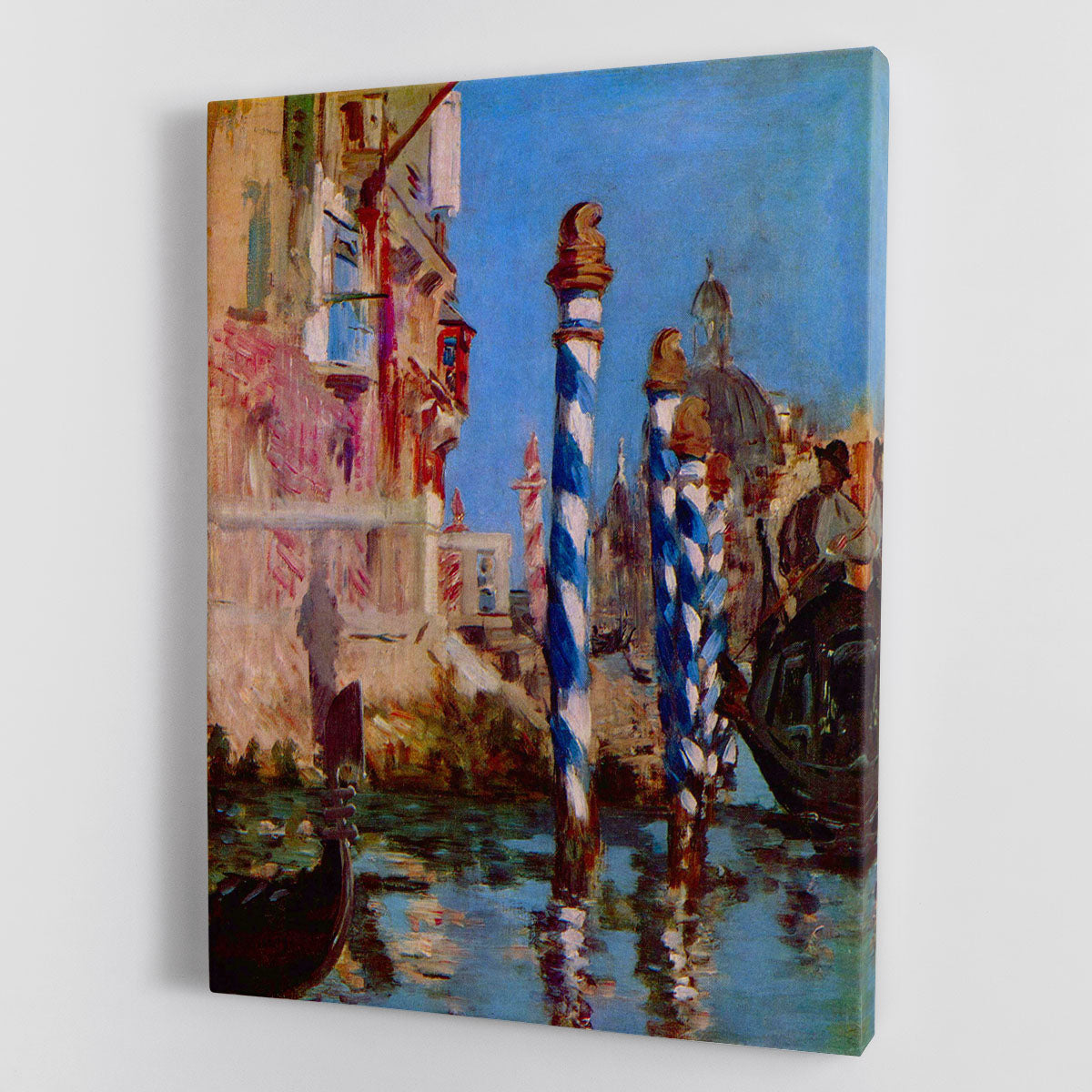 Grand Canal in Venice by Edouard Manet Canvas Print or Poster - Canvas Art Rocks - 1