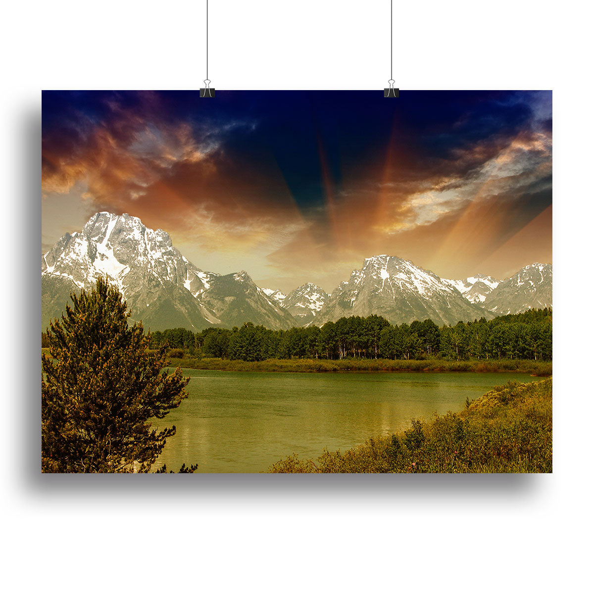 Grand Teton National Park Canvas Print or Poster - Canvas Art Rocks - 2