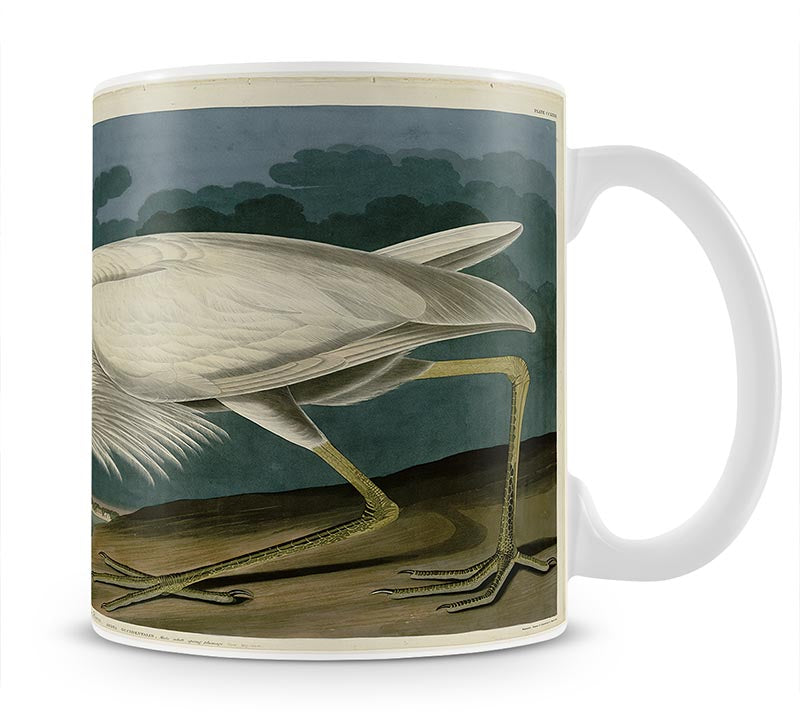 Great White Heron by Audubon Mug - Canvas Art Rocks - 1