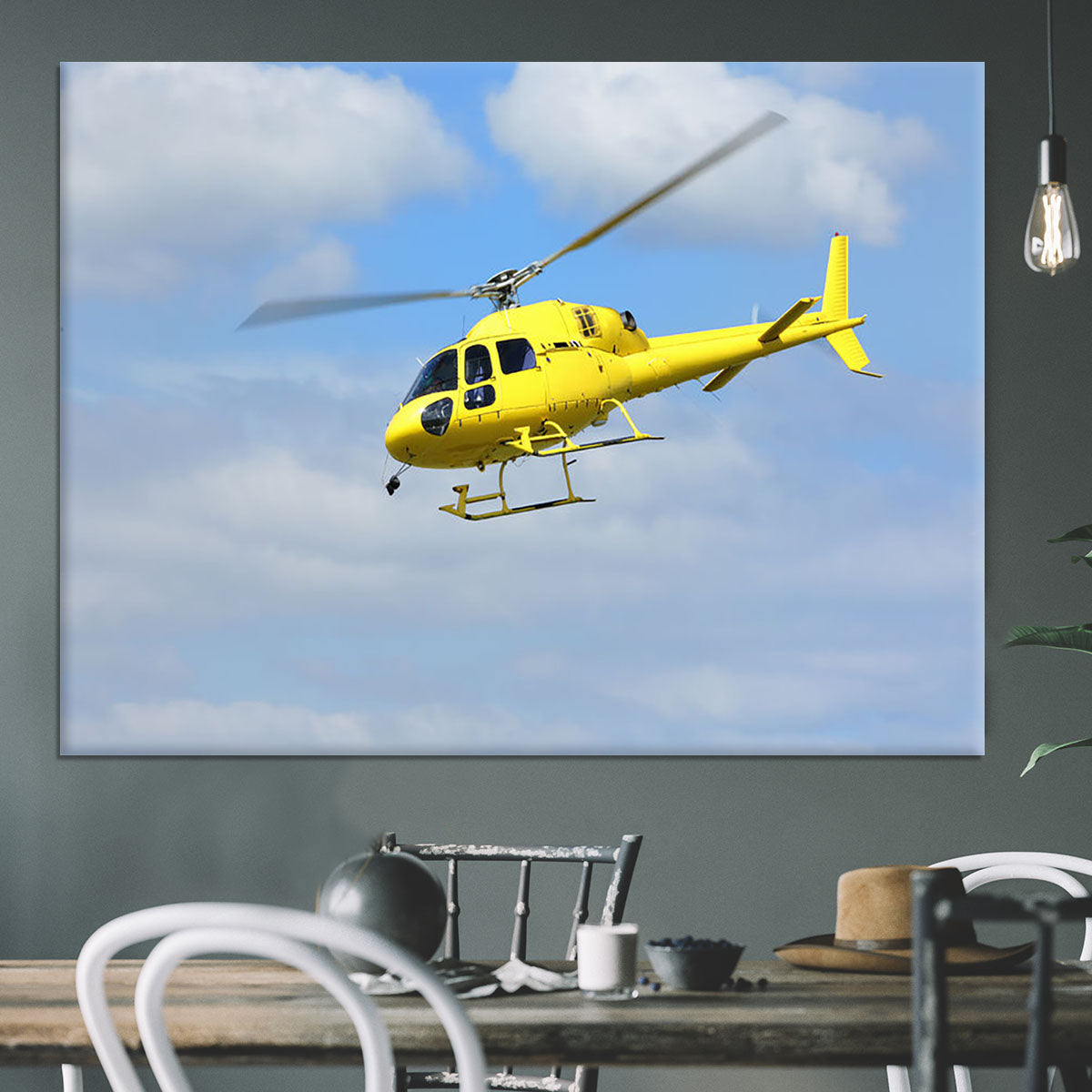 Helicopter rescue Canvas Print or Poster - Canvas Art Rocks - 3